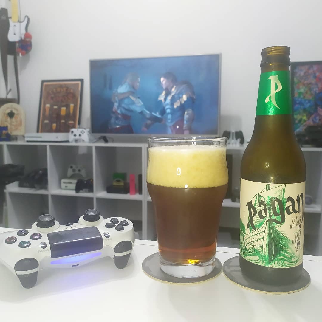 Encontro de Assassin’s Creed Valhalla e Odyssey com a IPA da Cervejaria Pagan