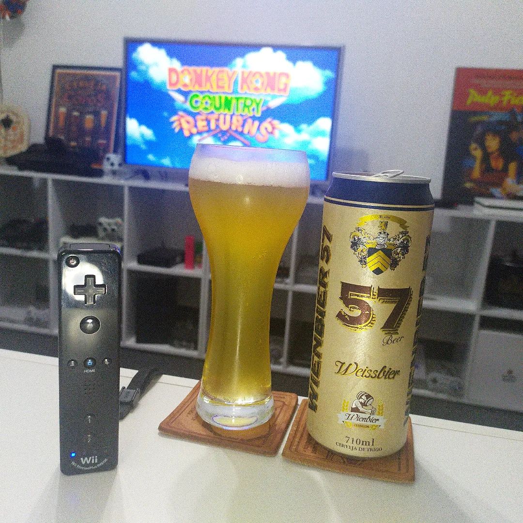 Weiss da Wienbier com Donkey Kong Country Returns