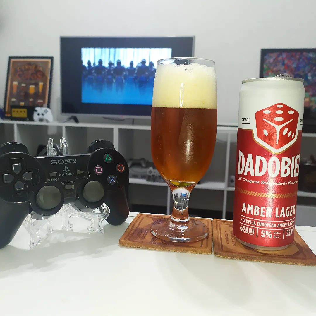 Dado Bier Amber Lager com Onimusha: Warlords