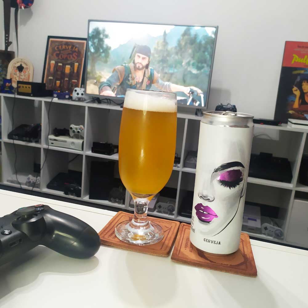 Pilsen da Cervejaria Gabrielle com Days Gone