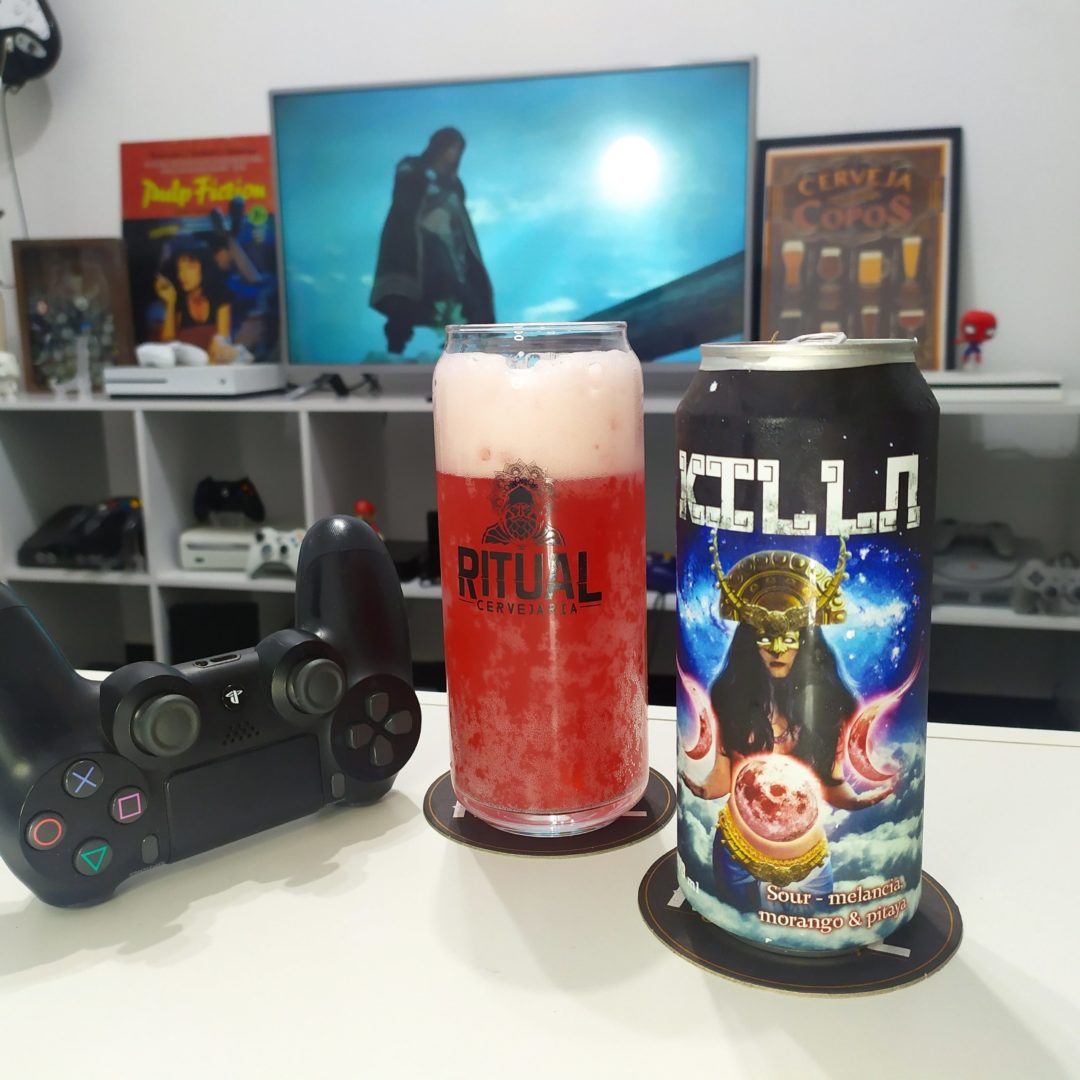 Cerveja Killa Sour da Ritual Cervejaria com Assassin’s Creed Valhalla