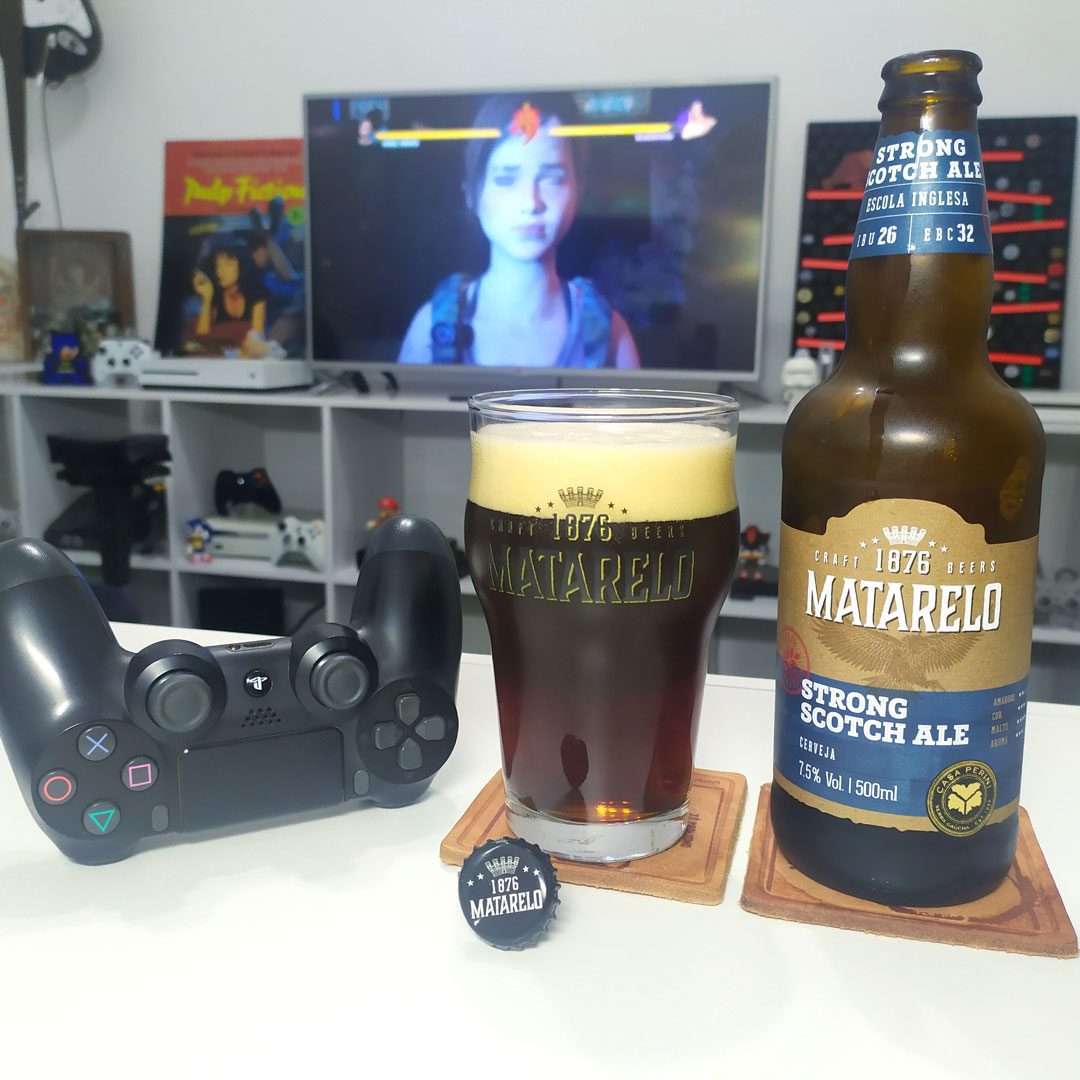 Quem é Ellie, de The Last of Us? Acompanhado da Matarelo Strong Scotch Ale