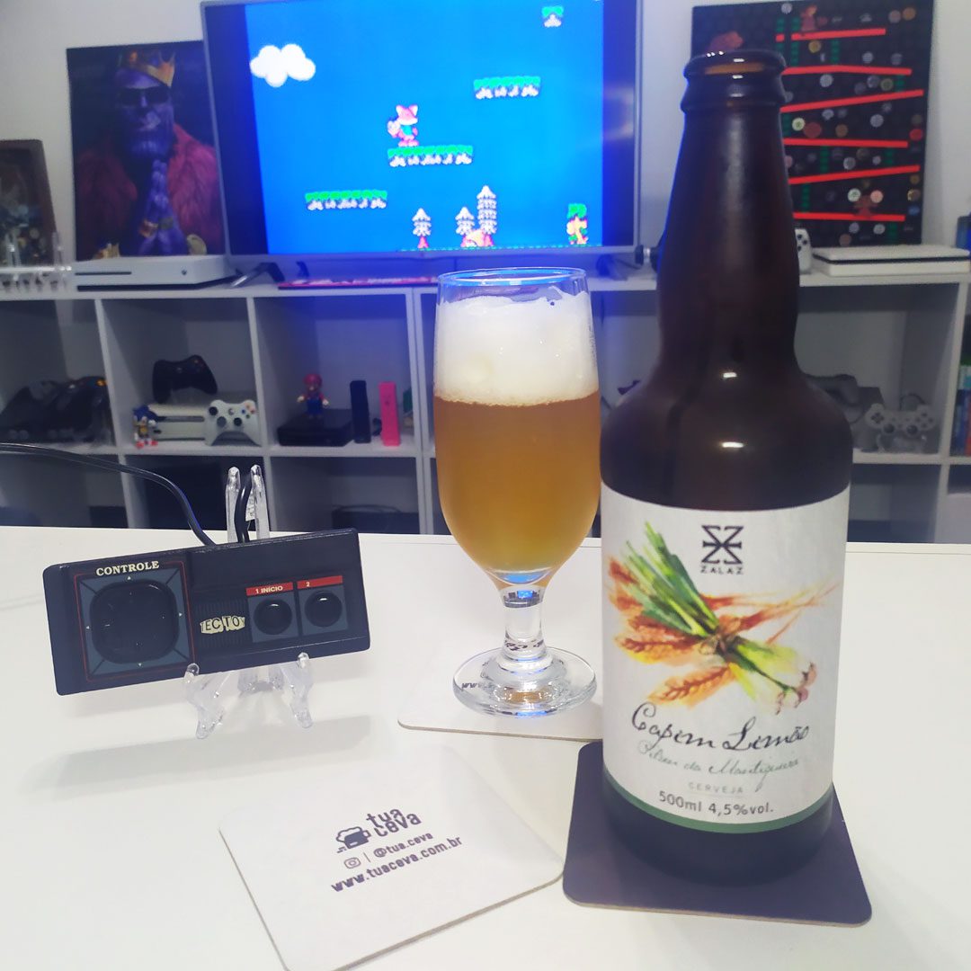 Matando a saudade de Psycho Fox do Master System com a Pilsen da Zalaz