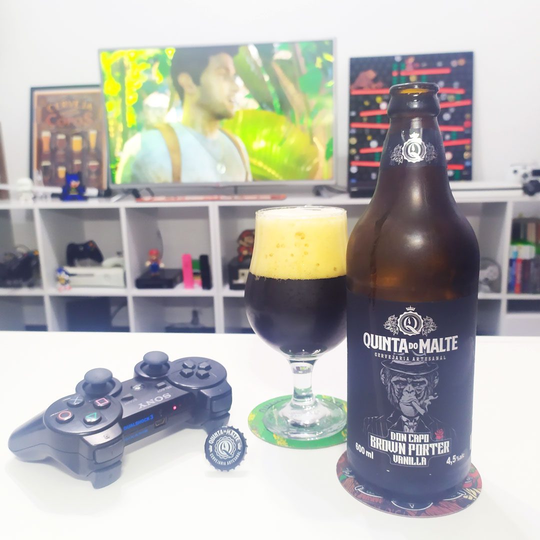 Uncharted Drake's Fortune com a Don Capo, a Brown Porter da Quinta do Malte