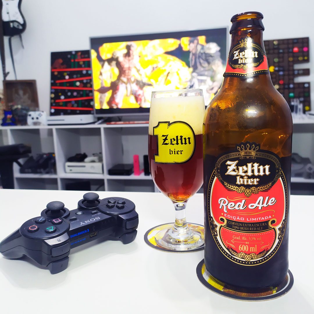 Uma nova aventura Asura's Wrath no PS3, brindando com a Red Ale da Zehn Bier