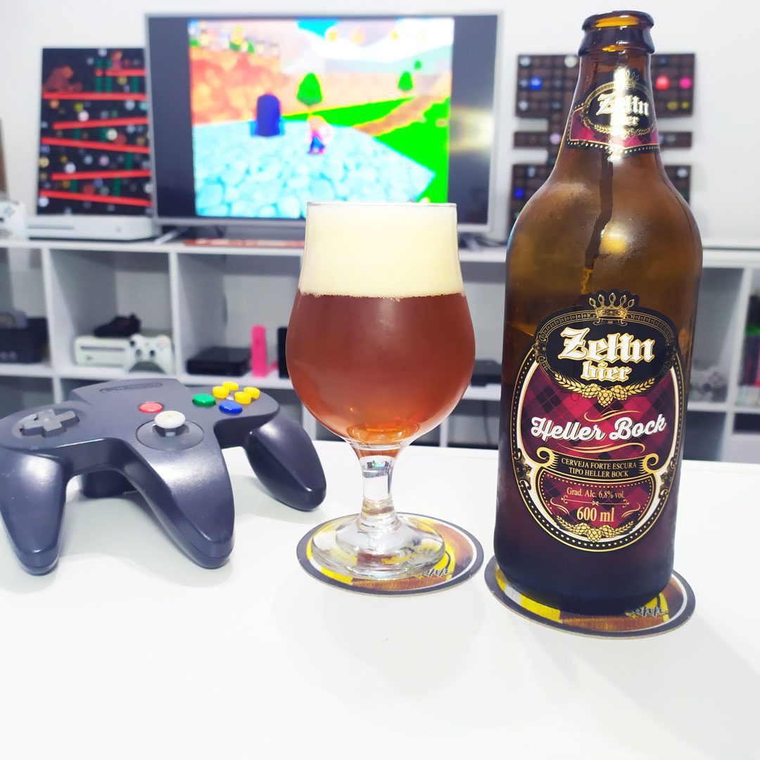 Começando Super Mario 64 acompanhado da Heller Bock da Zehn Bier