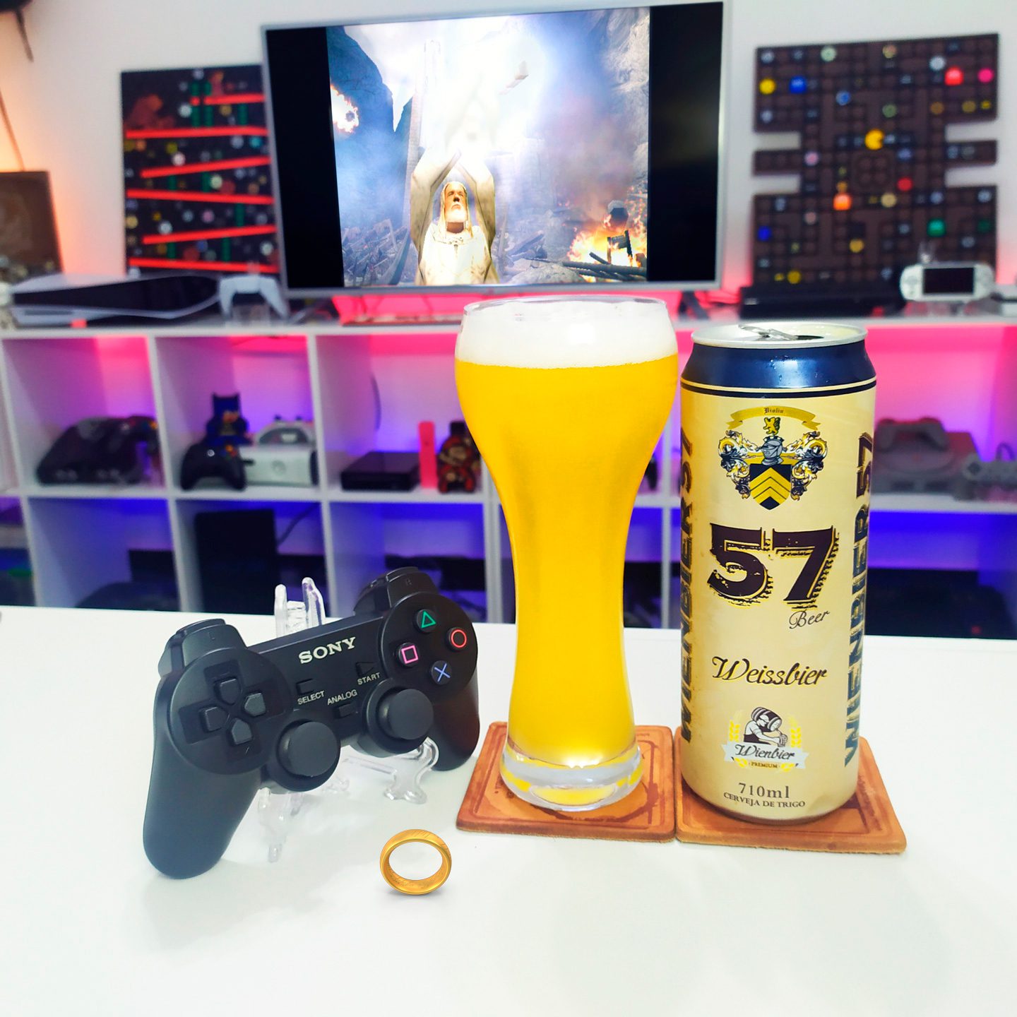 Resenha da Weiss da Wienbier com O Senhor dos Anéis: O Retorno do Rei no PS2