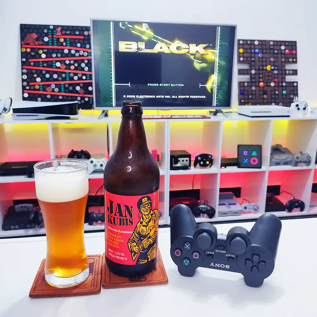 Review da DUM Jan Kubis, uma American Pale Lager, com Black no PlayStation 2