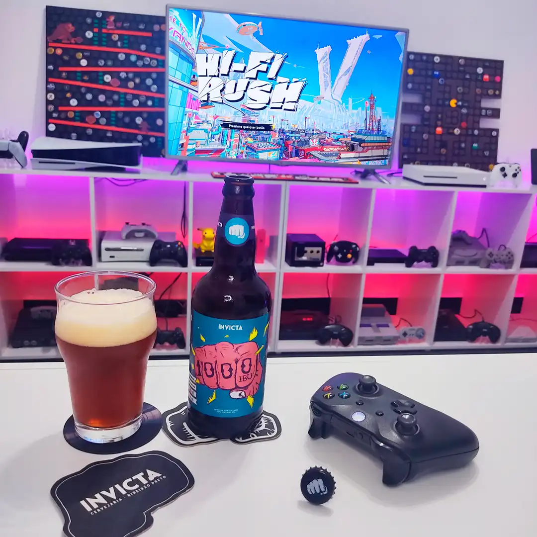 Review da porrada da 1000 IBU da Invicta, na pegada de Hi-Fi RUSH no Xbox One