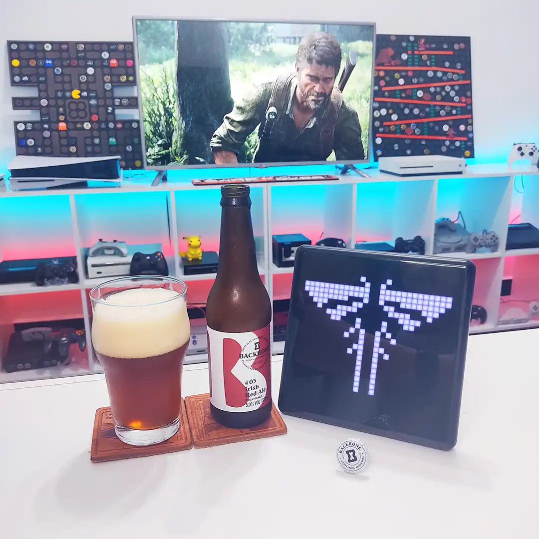 Quem é Joel de The Last of Us? Com a Irish Red Ale da Cervejaria Backbone