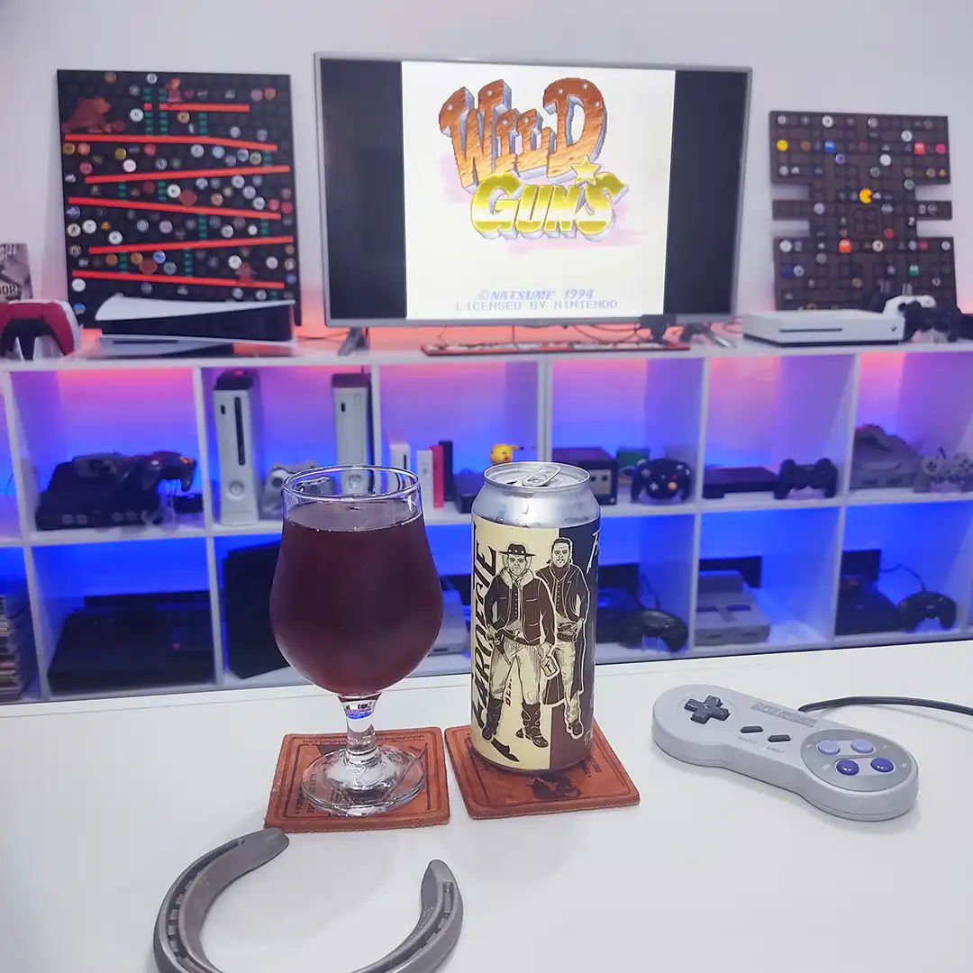 Review da Monnik Arnold da Faroeste Beer com Wild Guns do Super Nintendo