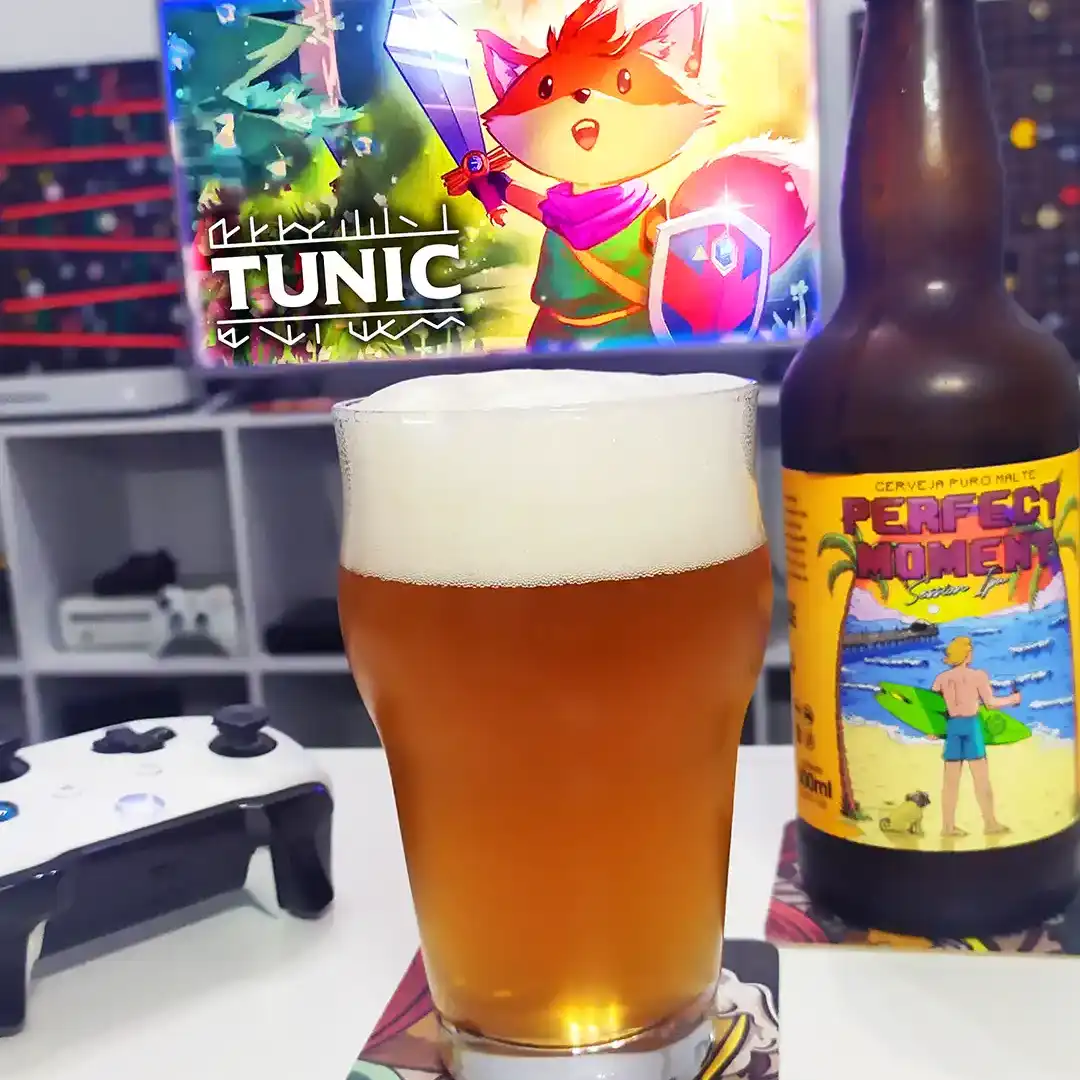 Minha primeira experiência com um rótulo da cervejaria Steudel, com Tunic no Xbox One