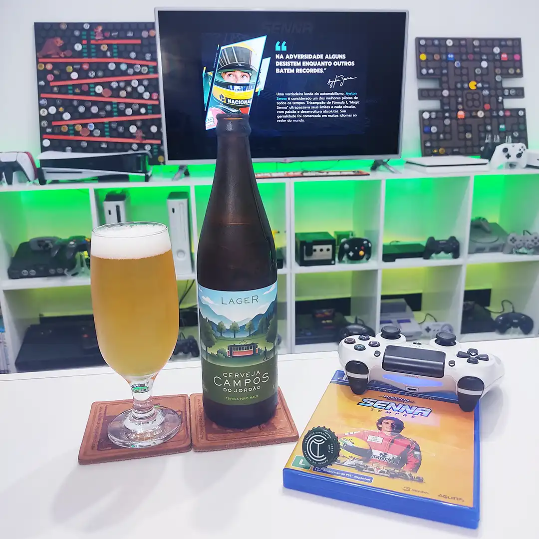 A American Lager da Campos do Jordão com Horizon Chase Turbo - Senna Sempre