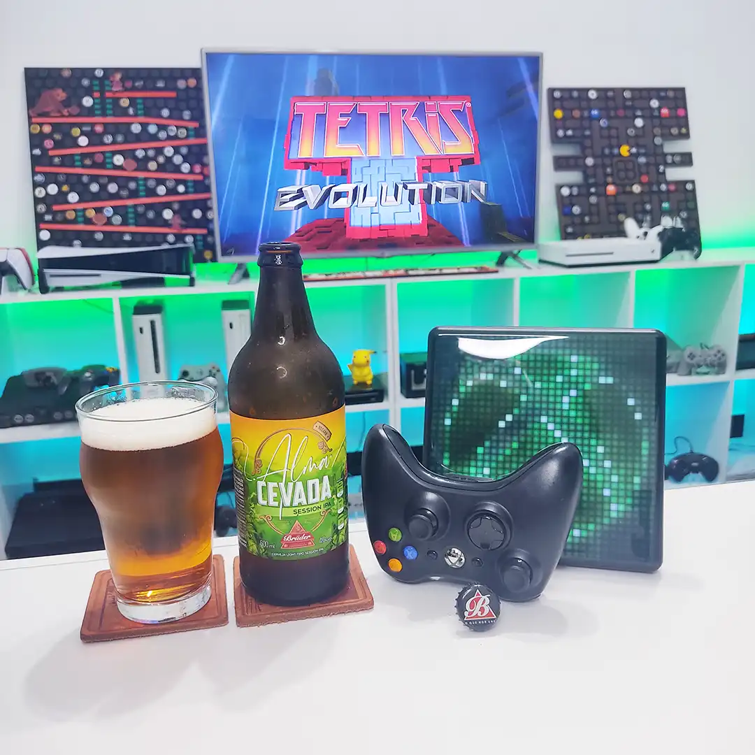 Comemorando com a Session IPA da Bruder o Tetris Day – Dia do Tetris