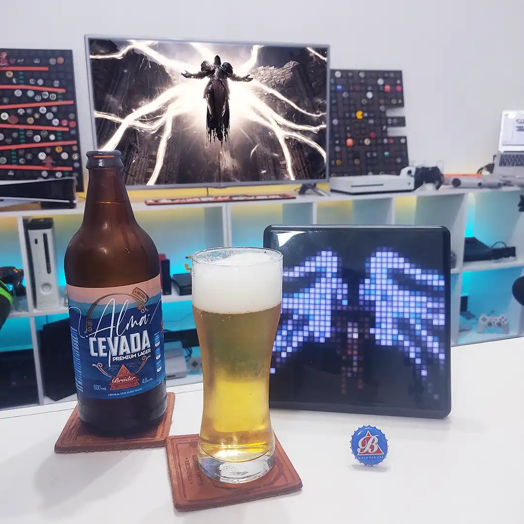 Quem é Inarius de Diablo? Com a Premium Lager Puro Malte da Cervejaria Brüder