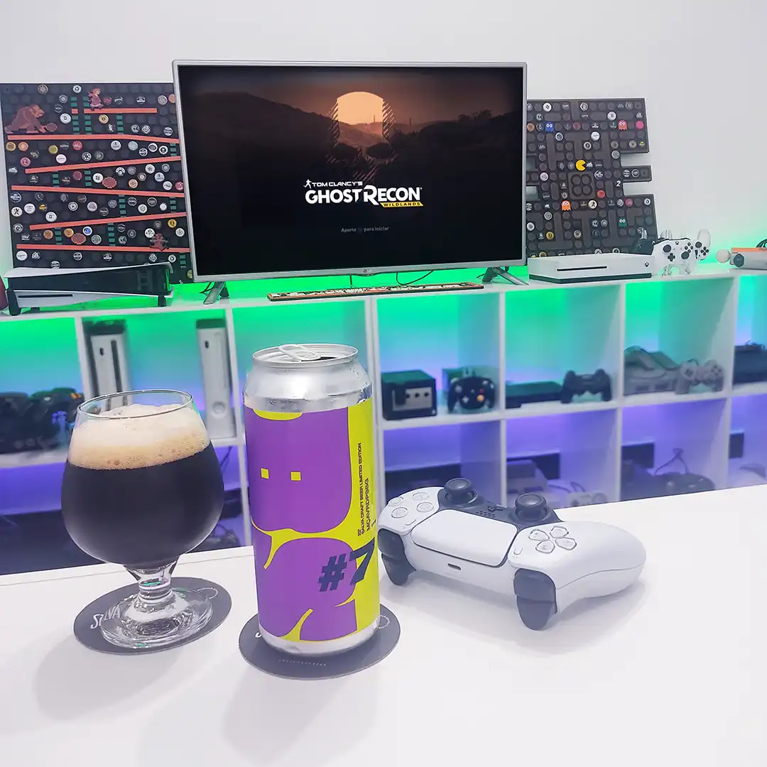 A Bock BS#7 da Salva Craft Beer com Ghost Recon Wildlands da Ubisoft