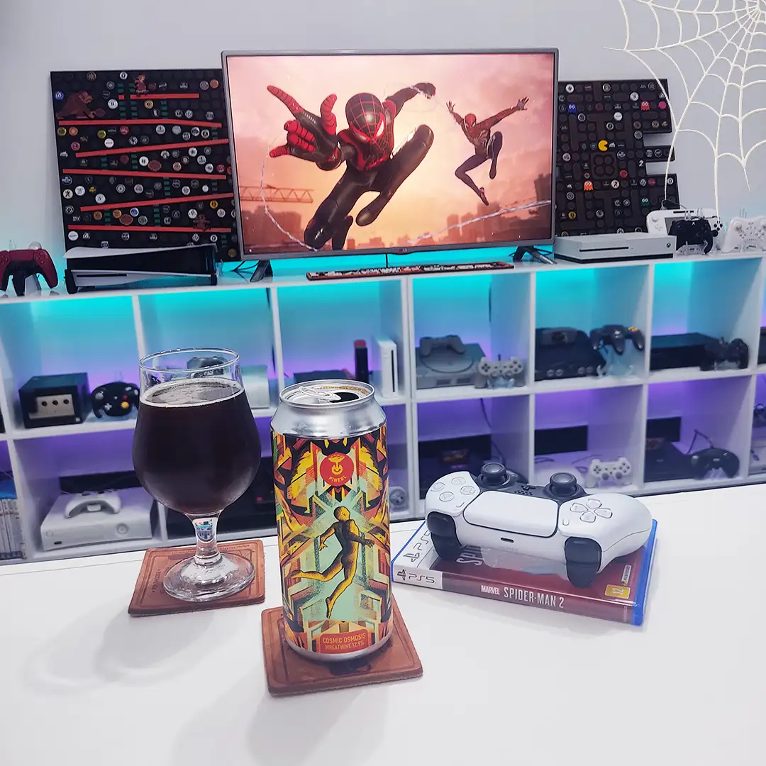 Começando Marvel's Spider-Man 2 com a Cosmic Osmosis da Cervejaria Pineal