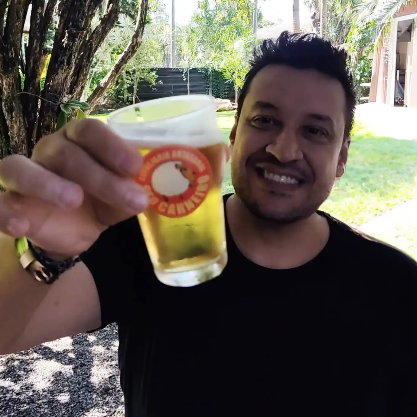 Fui até Holambra conhecer o Beer Garden da Cervejaria Seo Carneiro