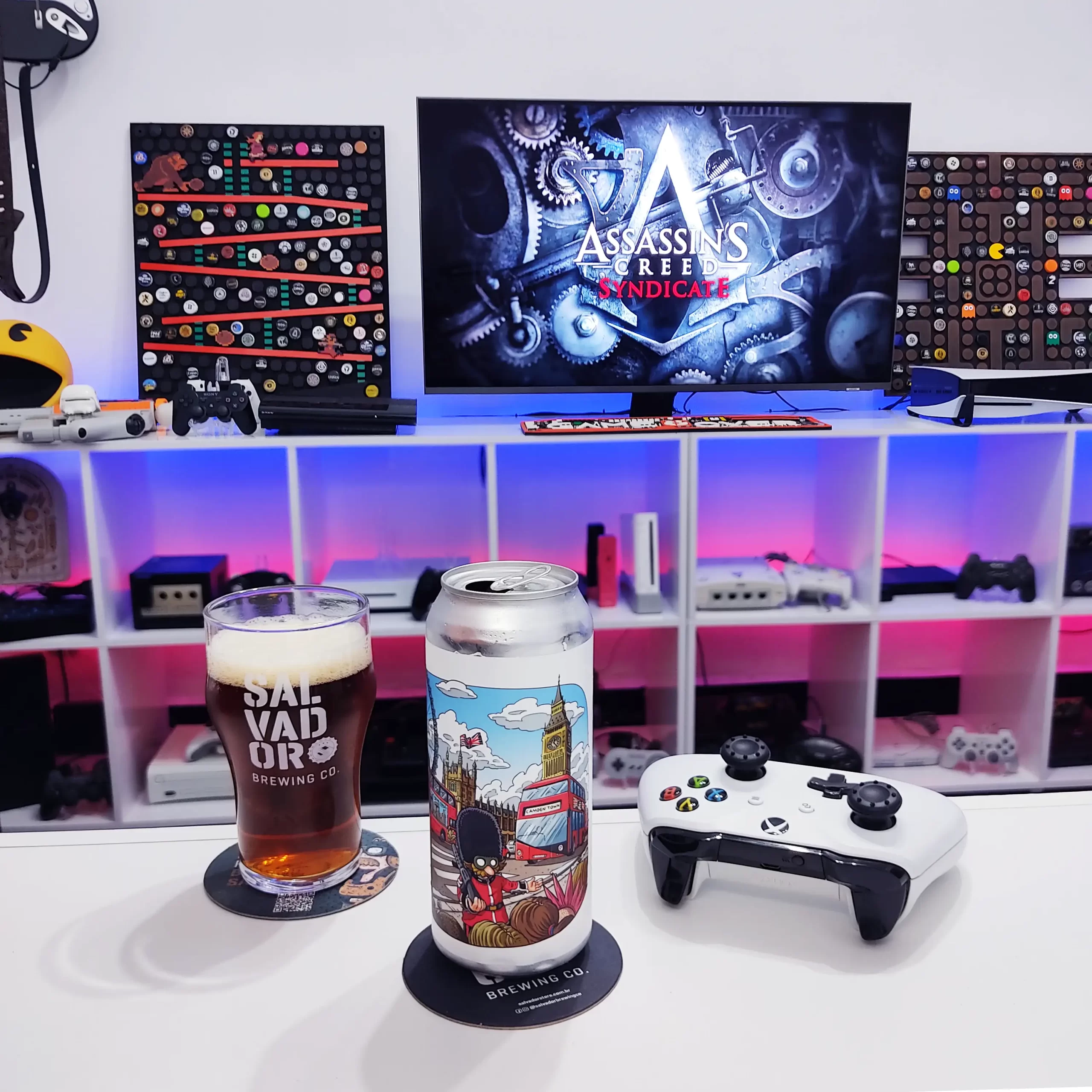 A Special Bitter do Clube da Cervejaria Salvador com Assassin's Creed Syndicate