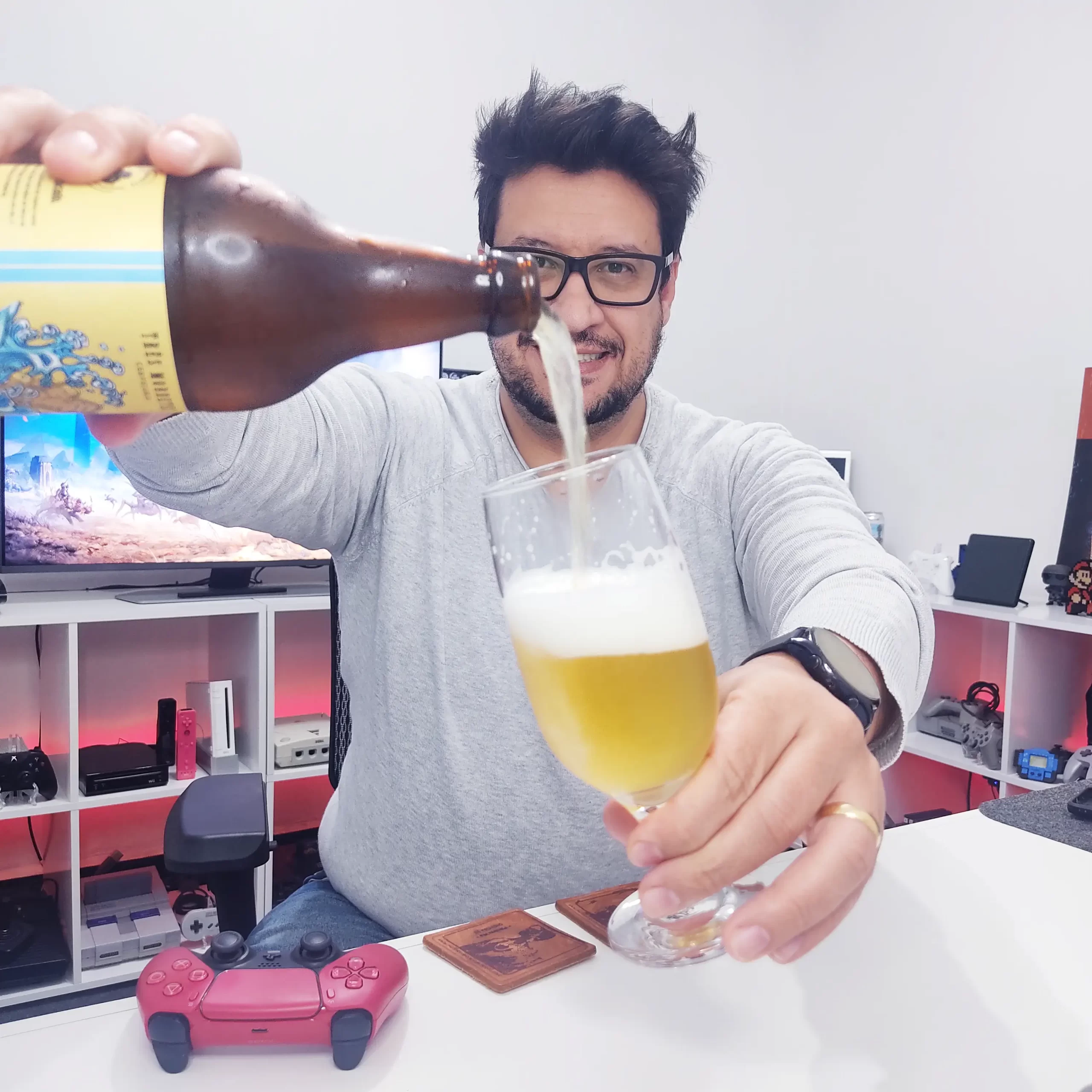 A Pilsen da Três Morretes, direto da Central da Cerveja com Conan Exiles no PS5