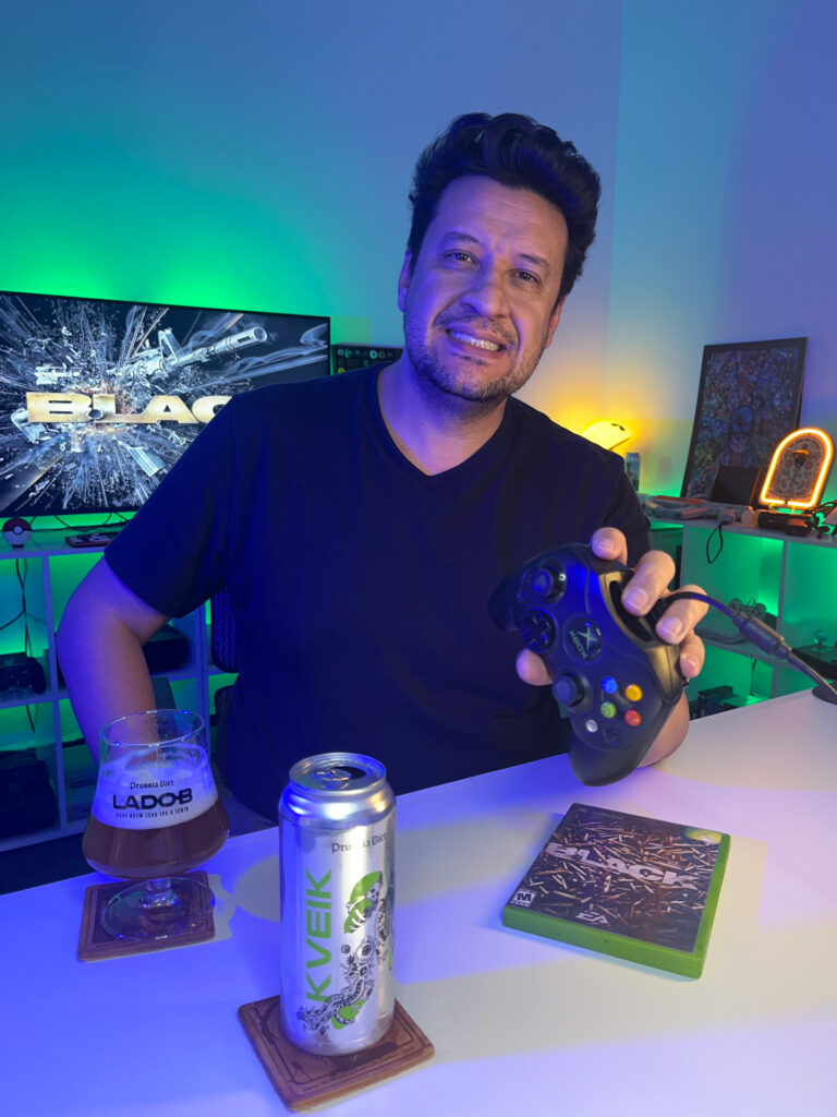 Black no Xbox Clássico com a Kveik, a IPA do Clube Lado B da Prussia Bier