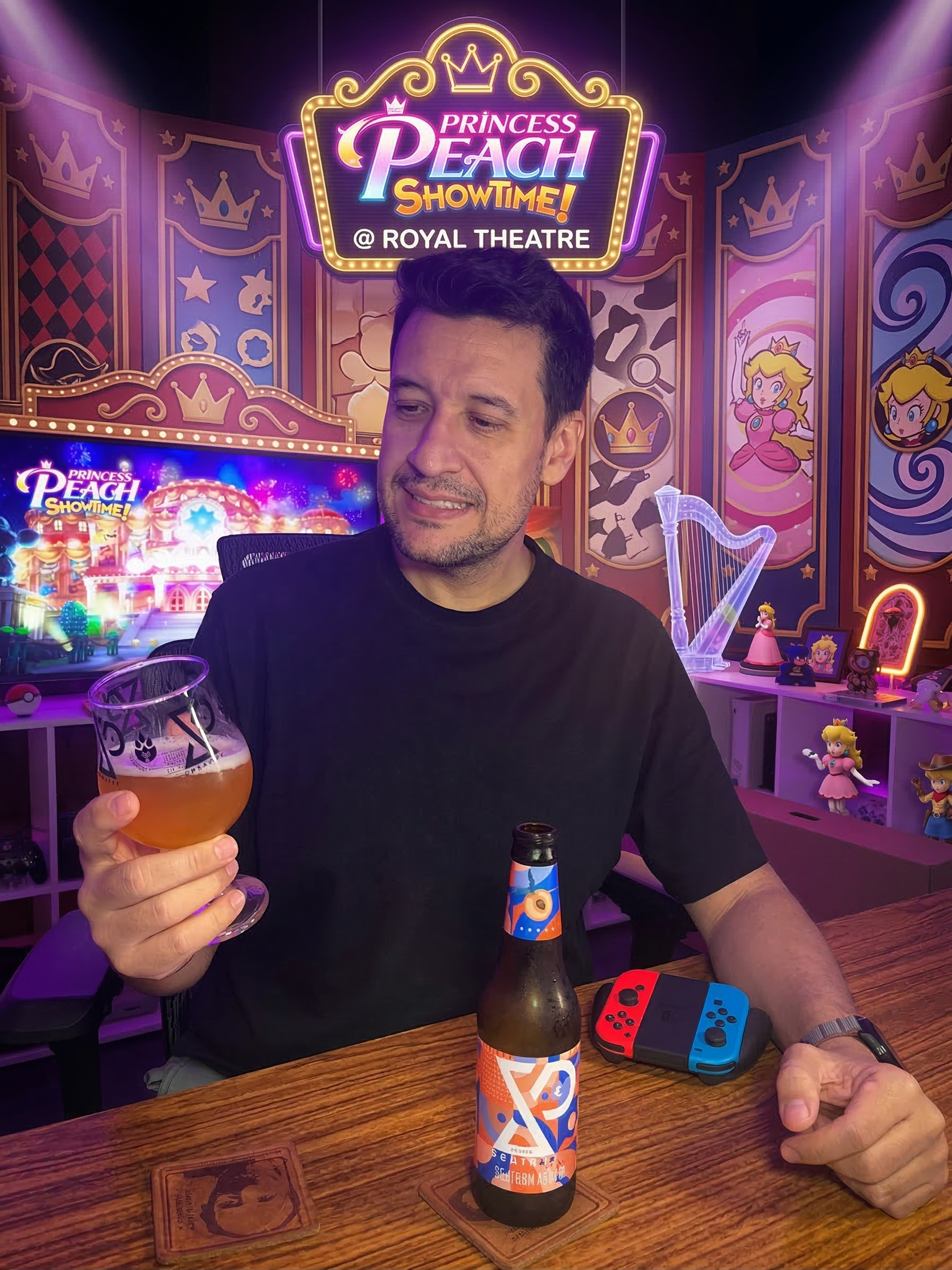 Caixa da Alegria Saison Peach e Princess Peach Showtime