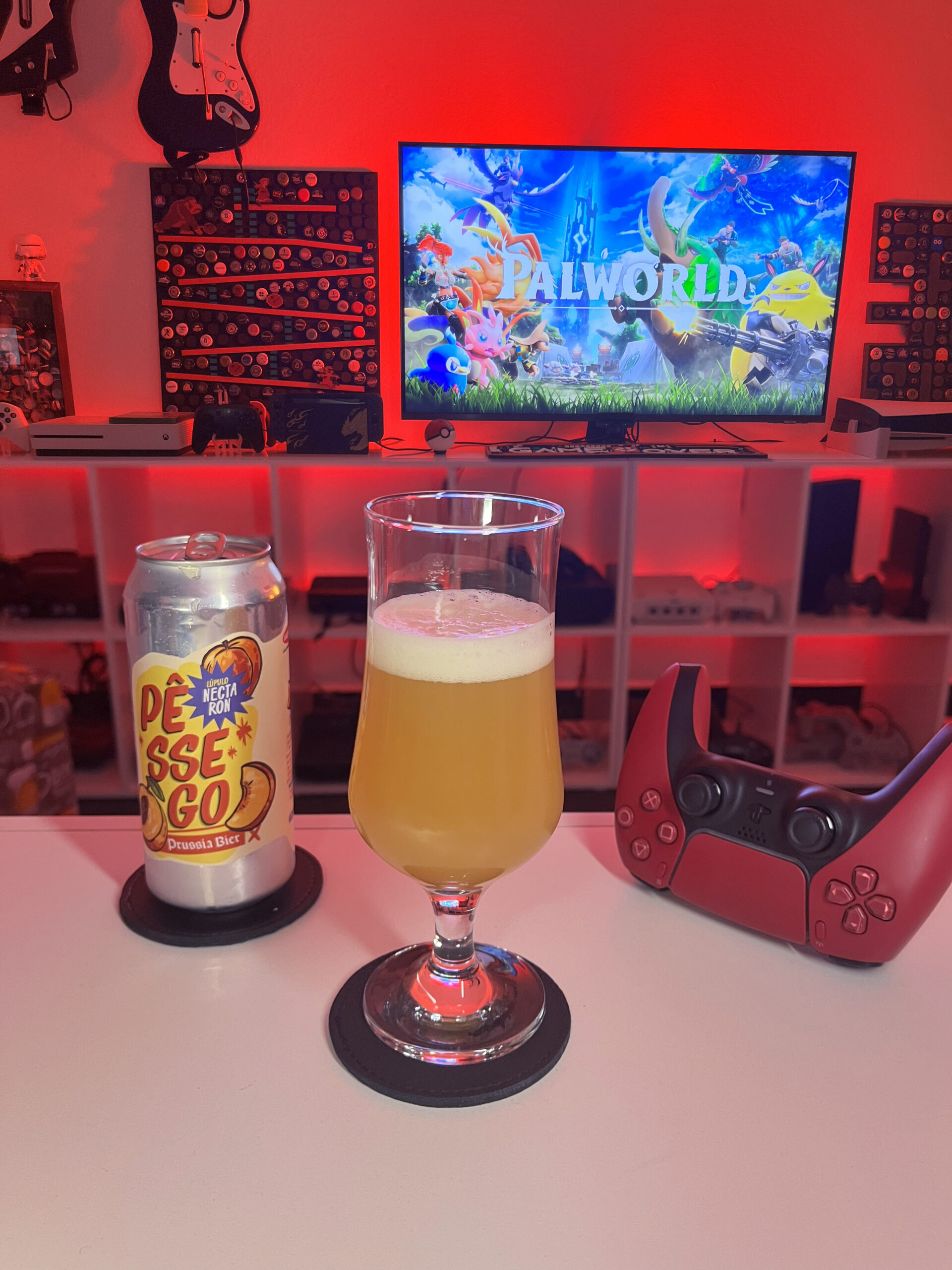 Prussia Sucão Pêssego NEIPA e Palworld