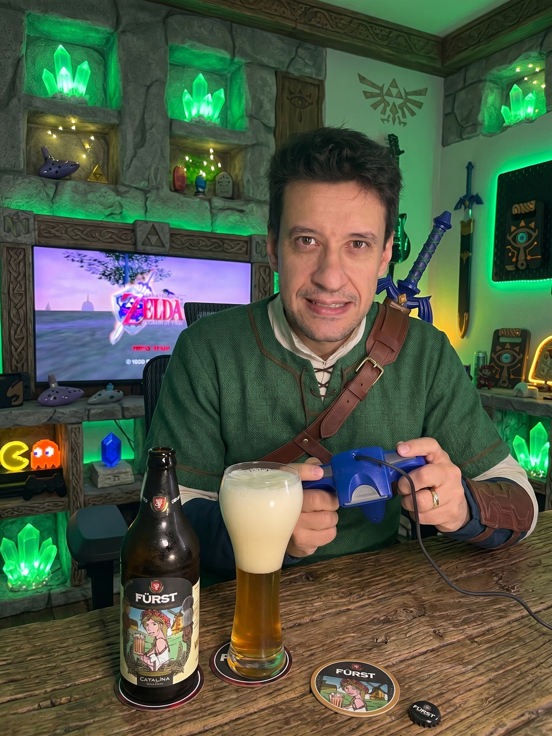 Furst Weissbier e Zelda Ocarina of Time