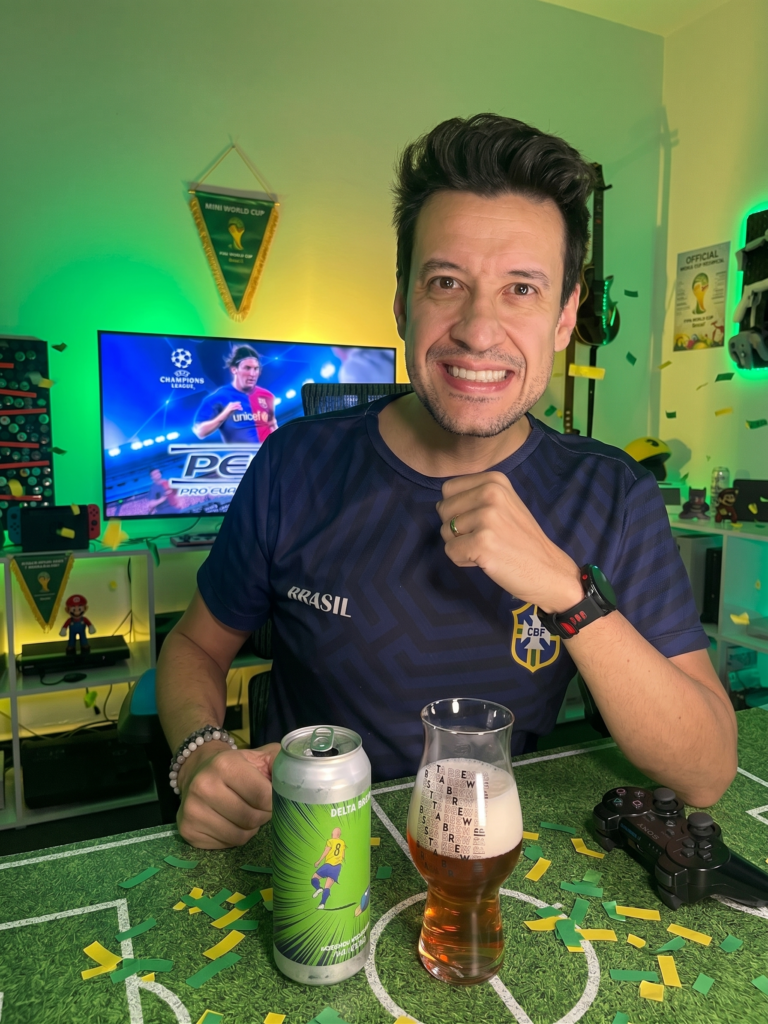 Delta Brew Catharina Sour e Pro Evolution Soccer 2009