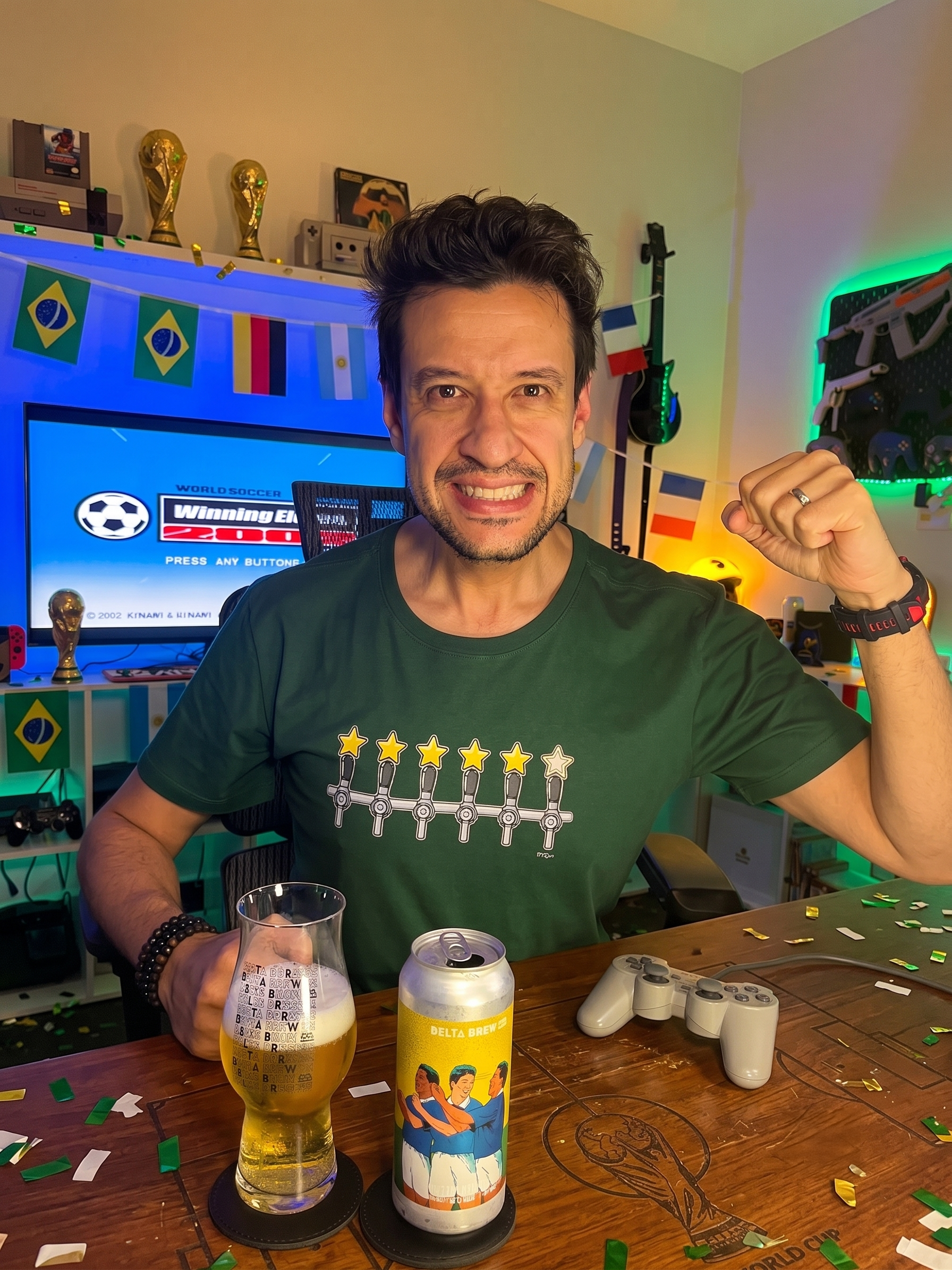 Delta Brew É Tetra e Winning Eleven 2002