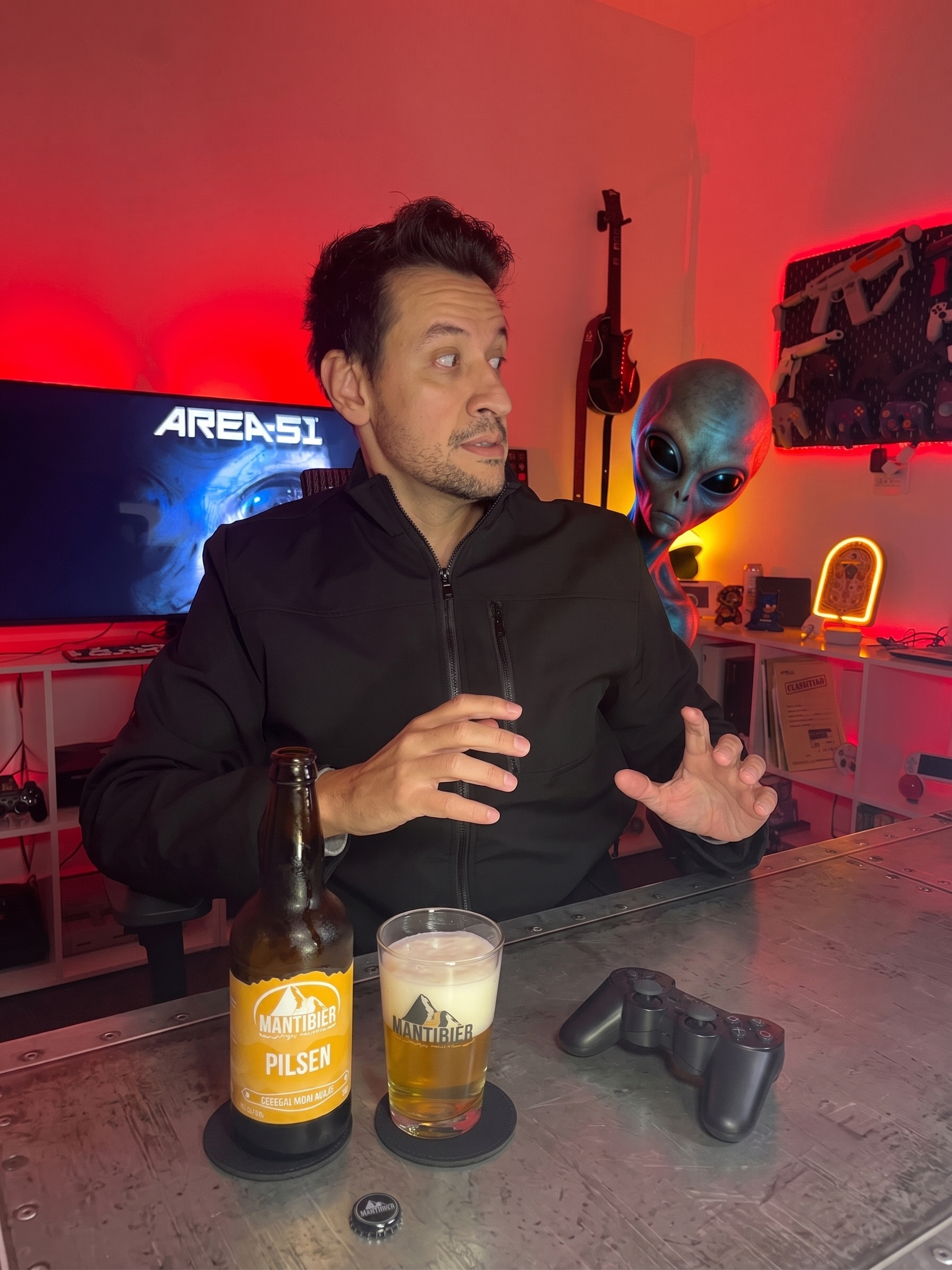 Mantibier Pilsen e Area 51