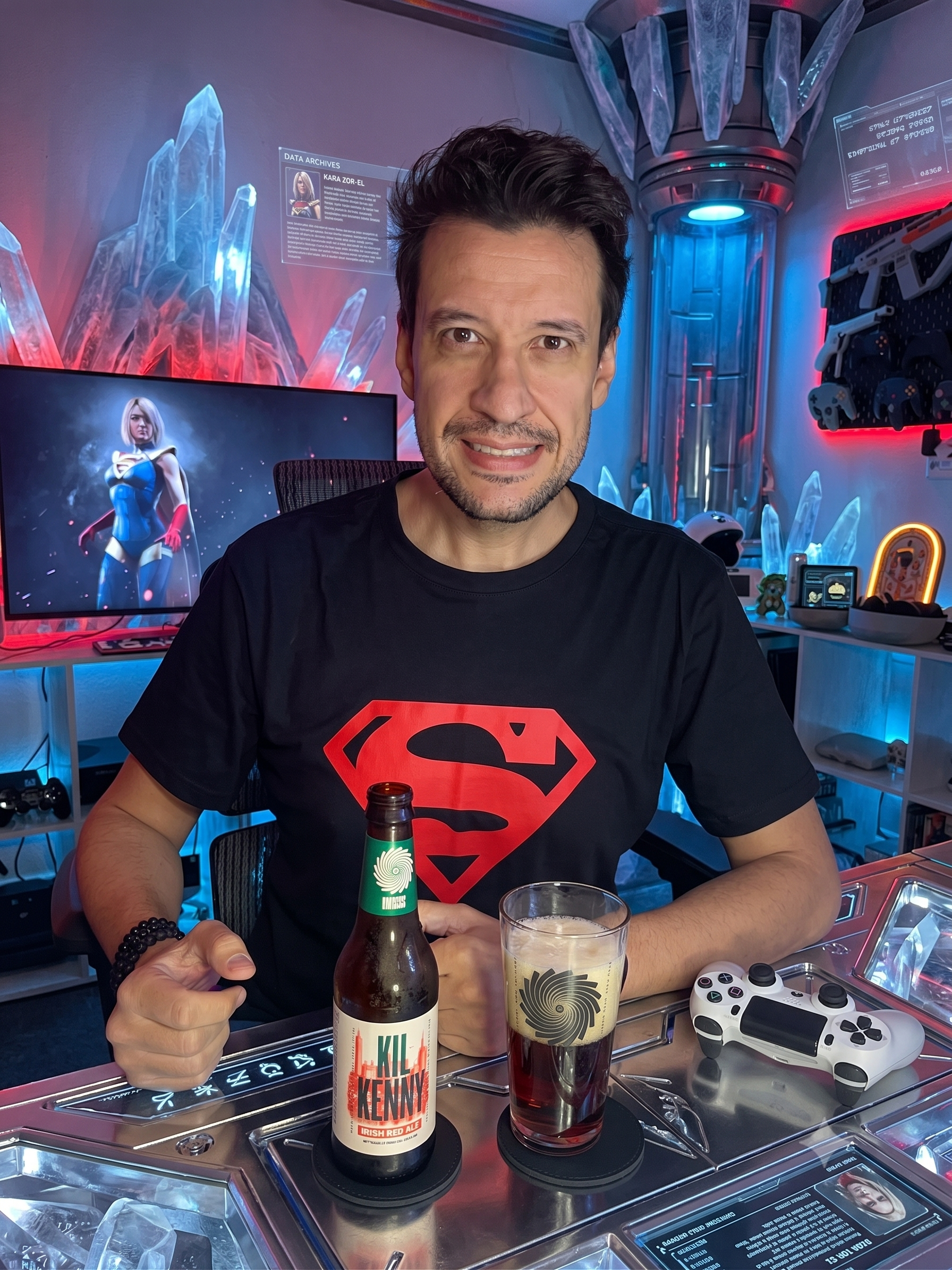 Caixa da Alegria Killkenny Irish Red Ale e Injustice 2