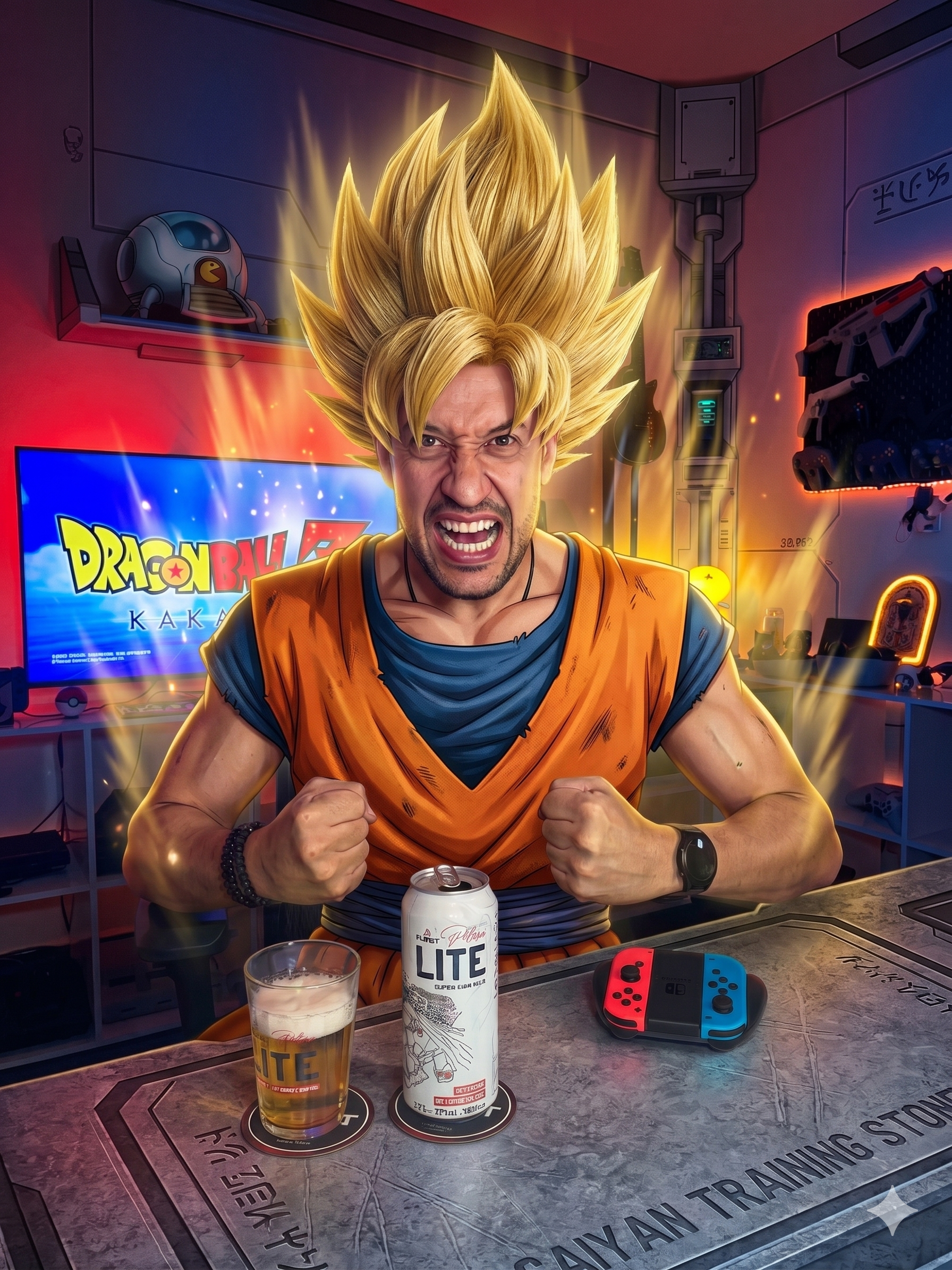 Cervejaria Furst Lite e Dragon Ball Z Kakarot