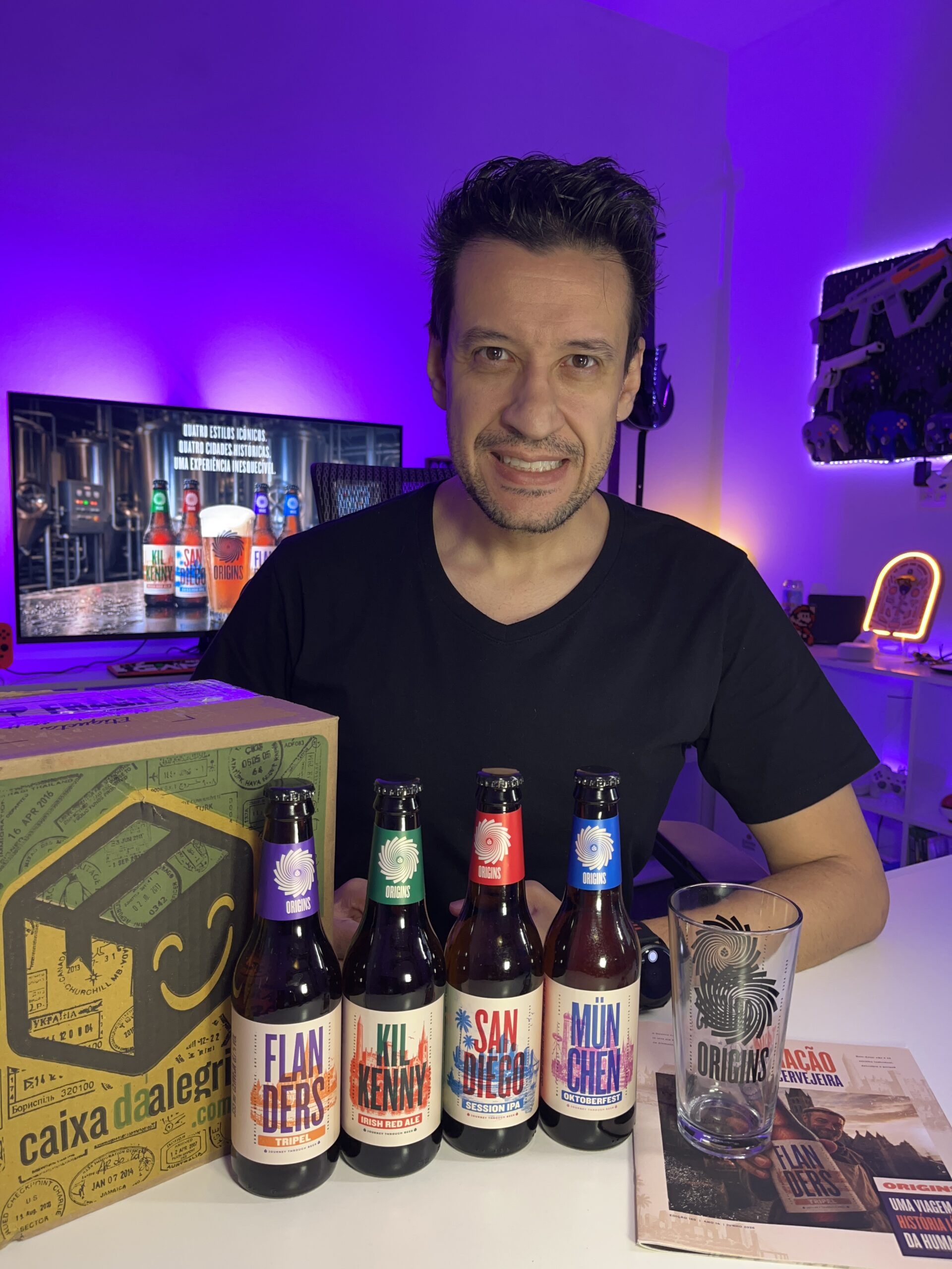 Gaming N’Beer apresenta: Caixa da Alegria Origins