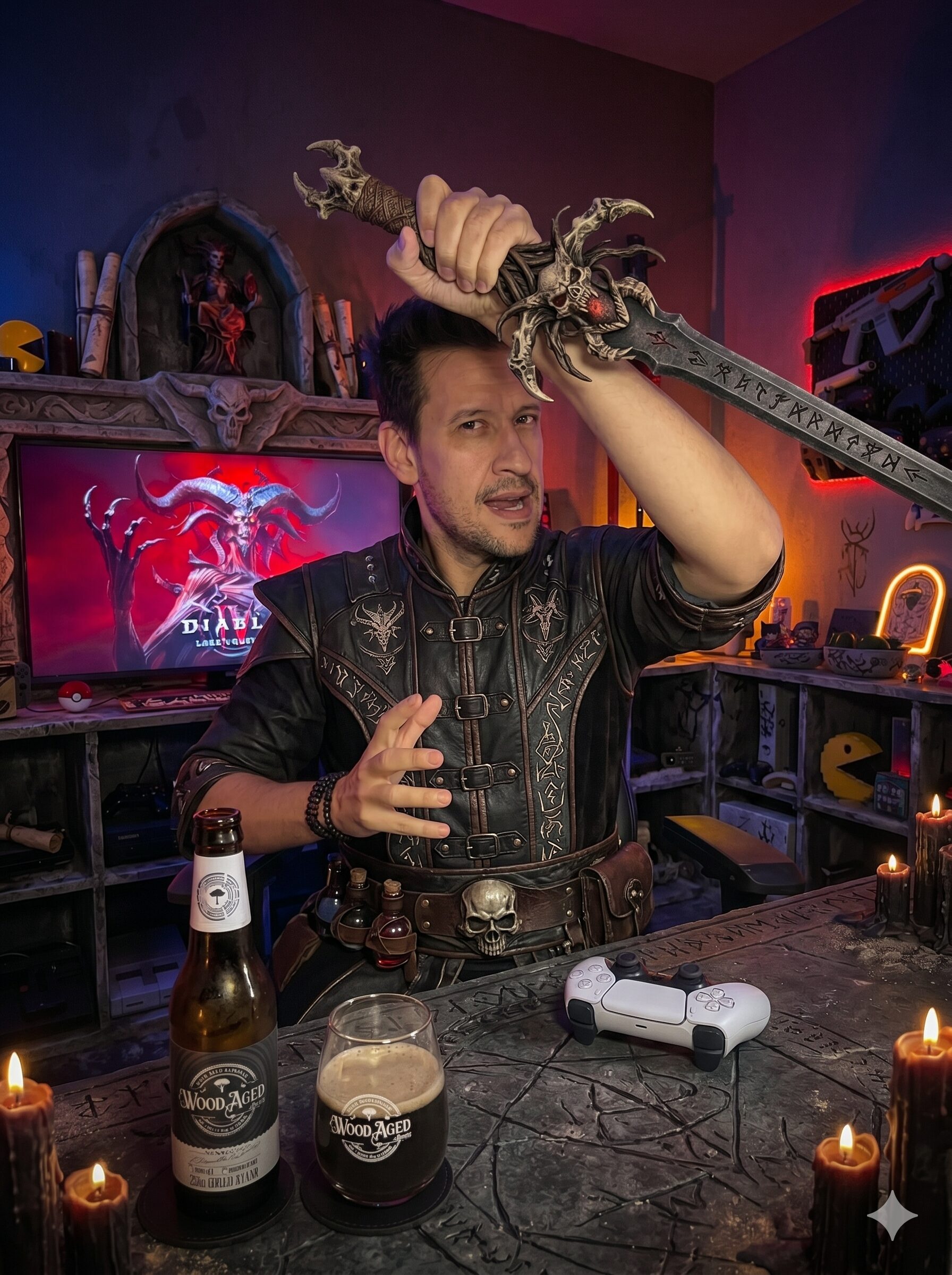 Diablo IV no PlayStation 5 com a Porter da Caixa da Alegria