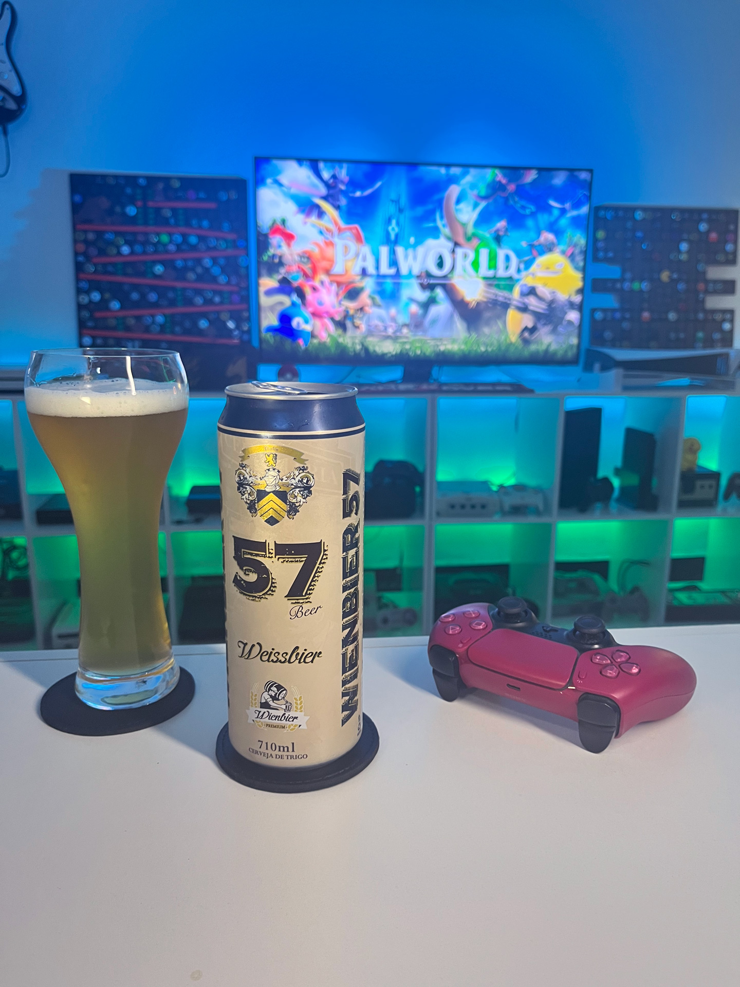 PalWorld no PlayStation 5 com a Weiss da Wienbier