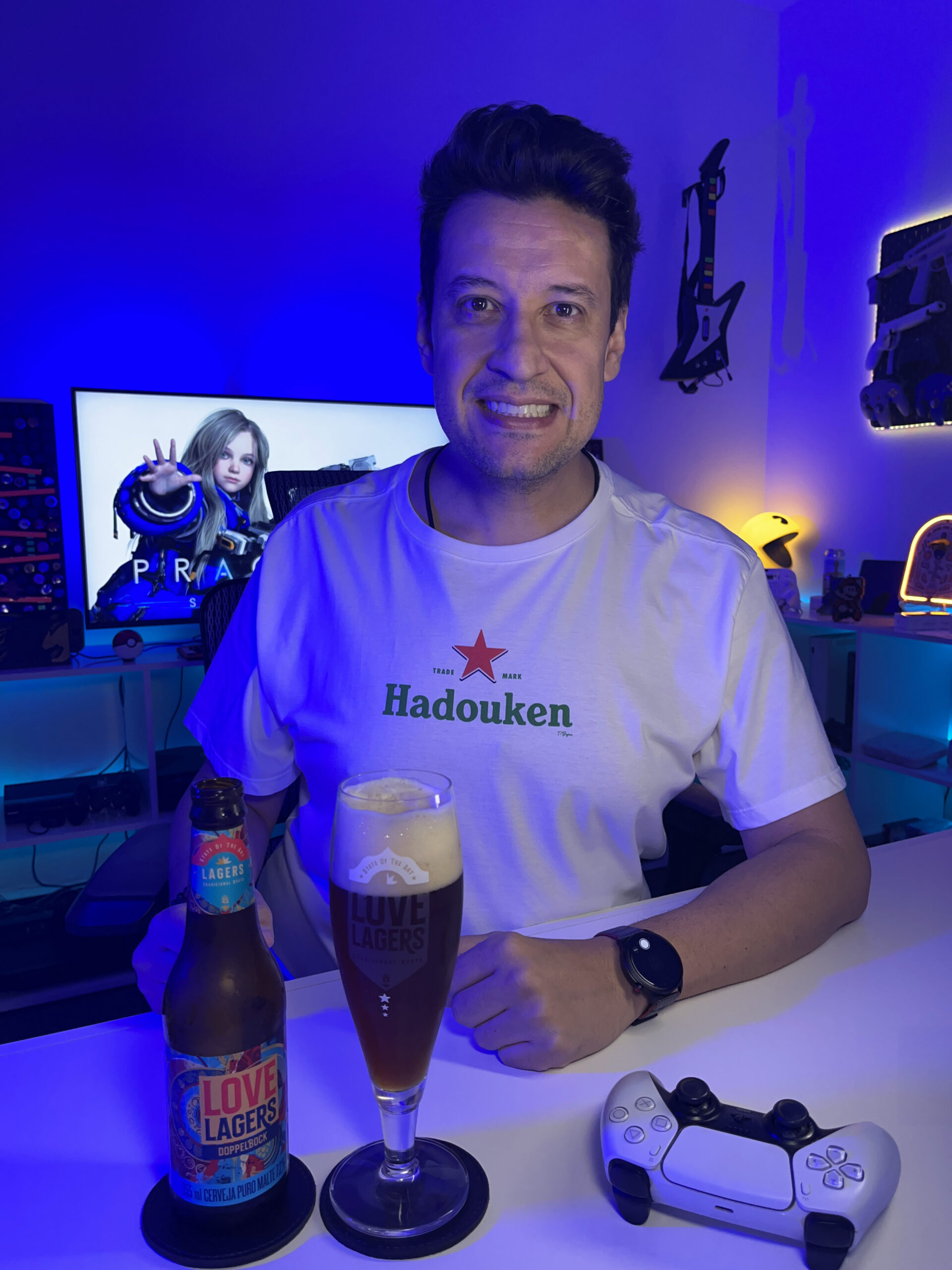 Pragmata Sketchbook no PlayStation 5 com a Doppelbock da Caixa da Alegria
