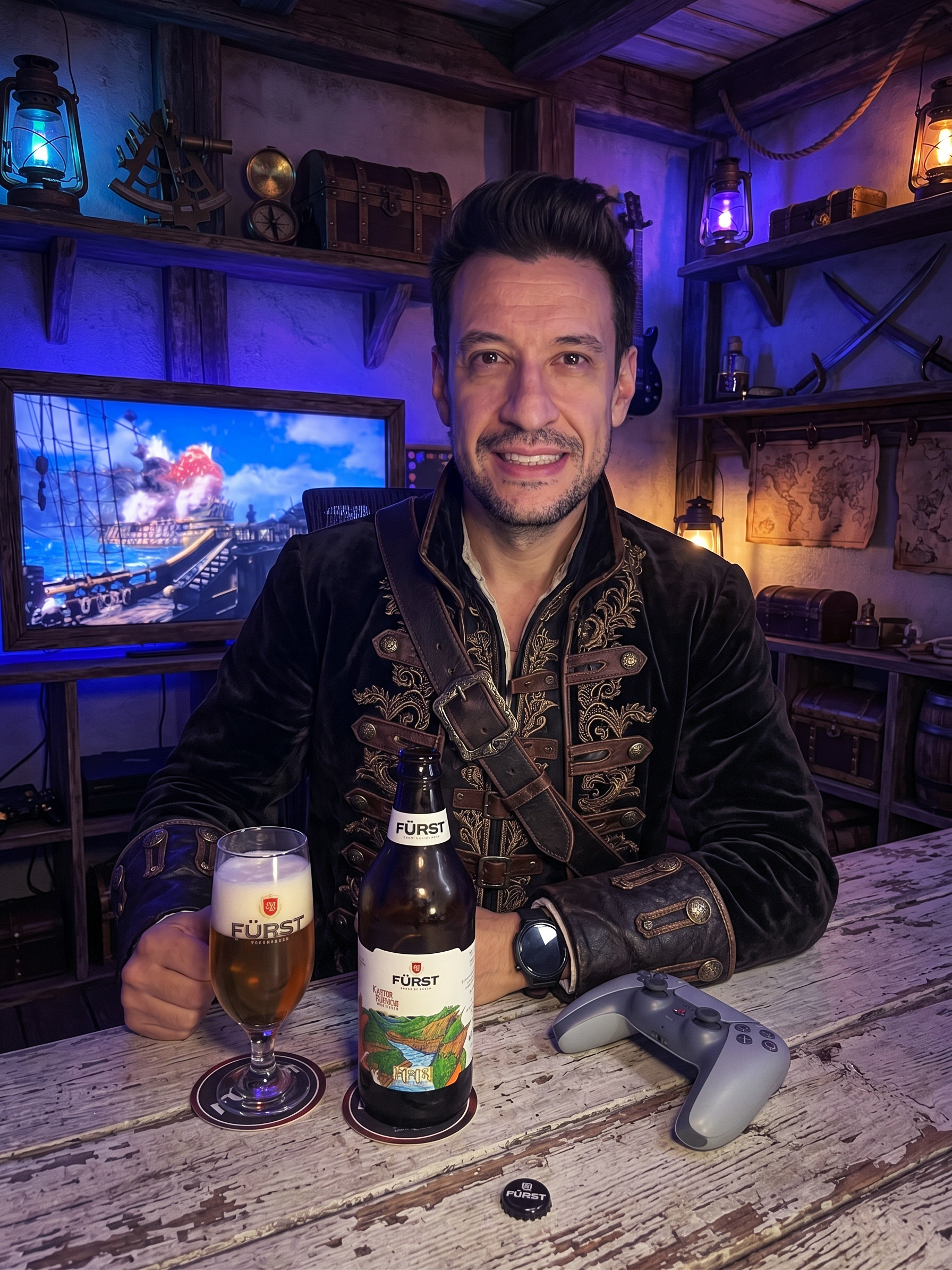 Fürst Canto das Gerais Pilsen e Assassin's Creed Black Flag Resynced