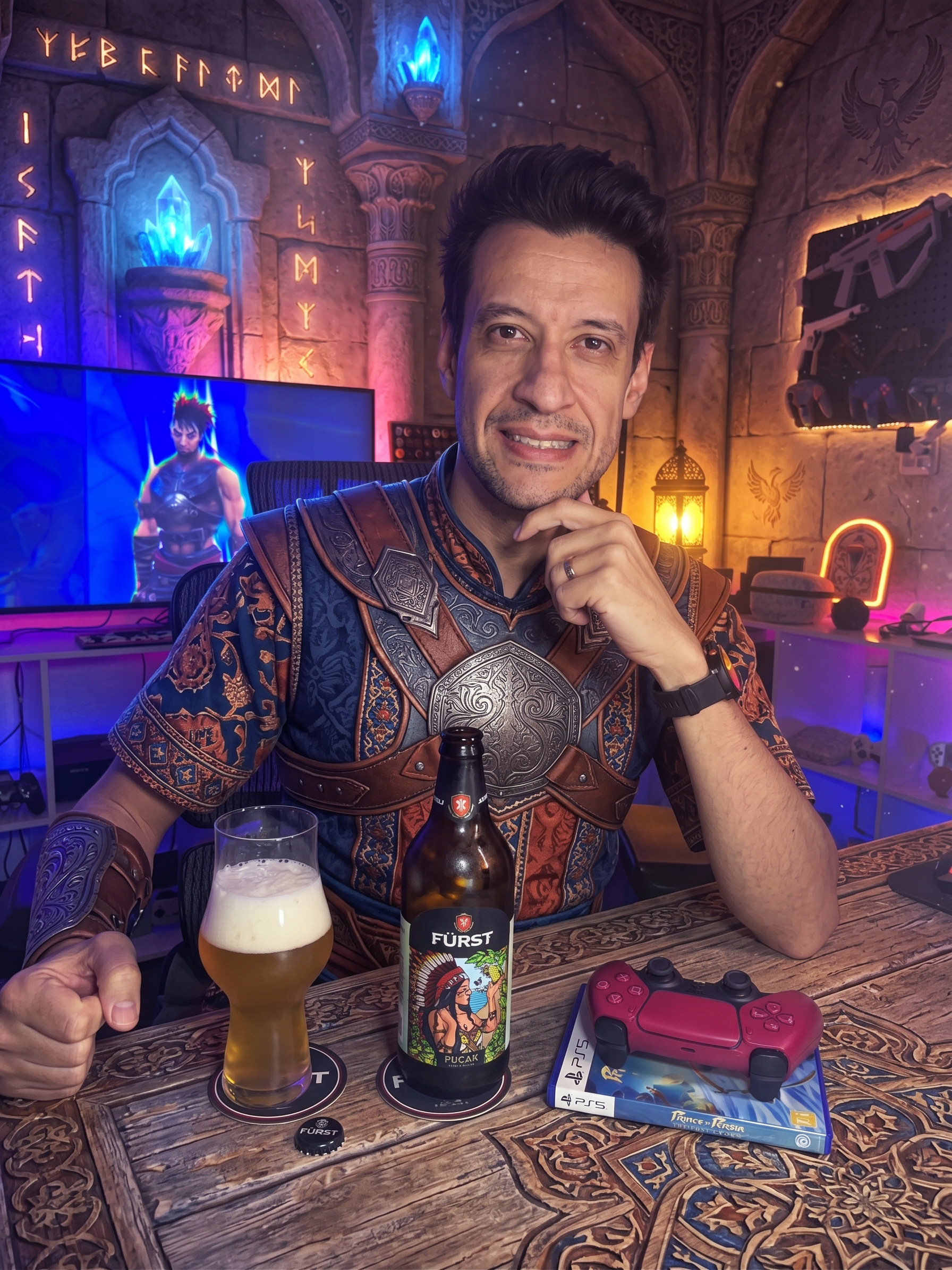 Fürst Pocah White IPA e Prince of Persia: The Lost Crown