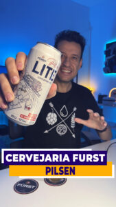 Cerveja Pilsen da Fürst em clima de Gaming N'Beer