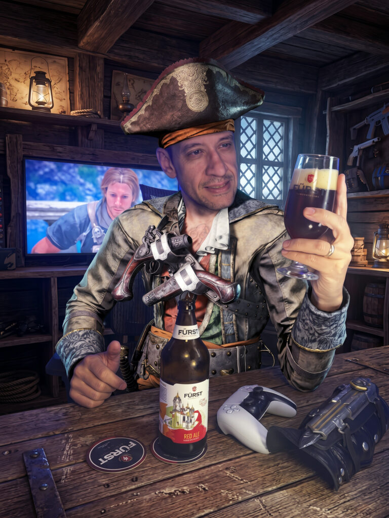 Fürst Canto das Gerais Red Ale e Assassin's Creed Black Flag Resynced
