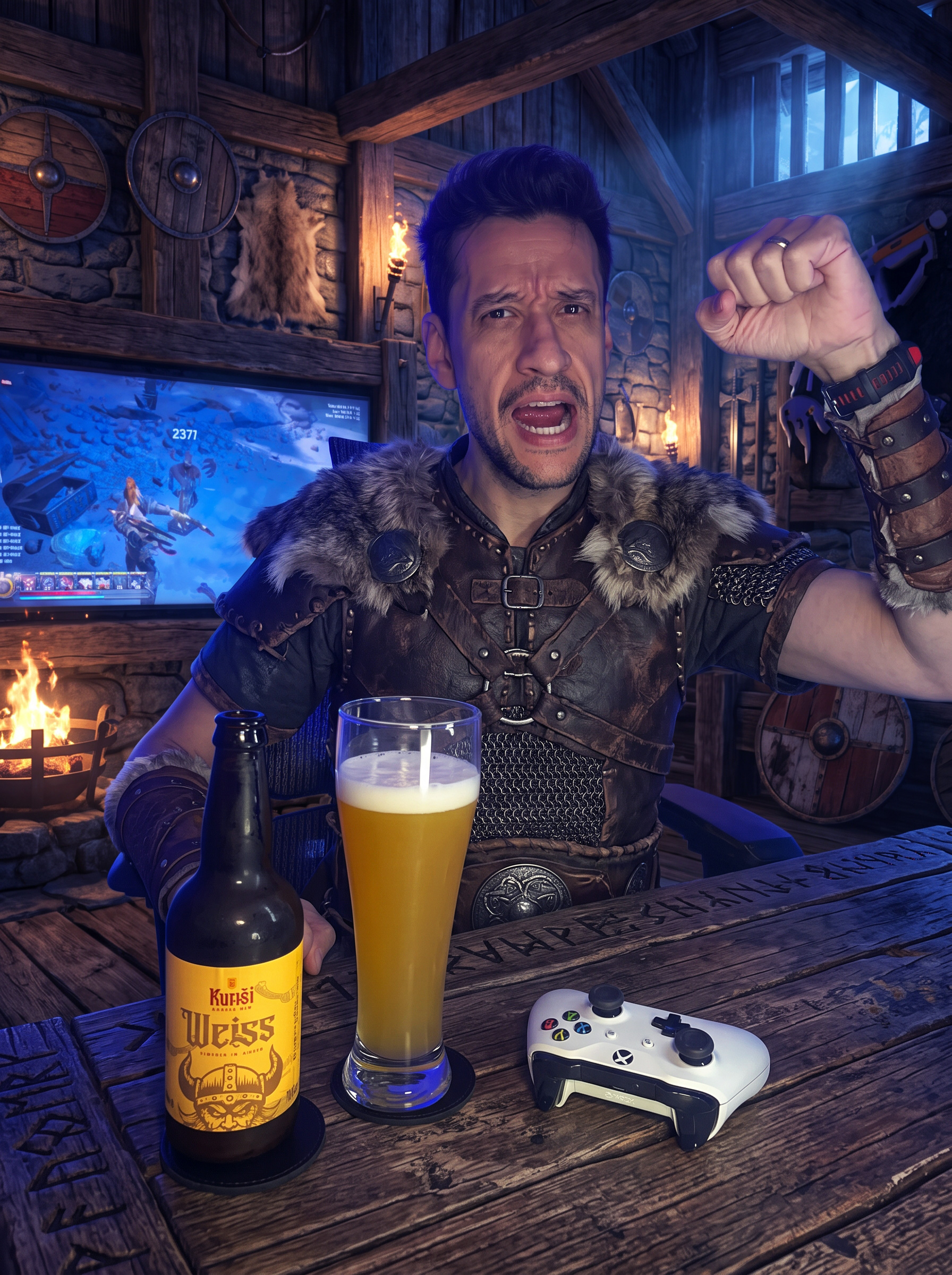 Kursi Weiss e Vikings: Wolves of Midgard
