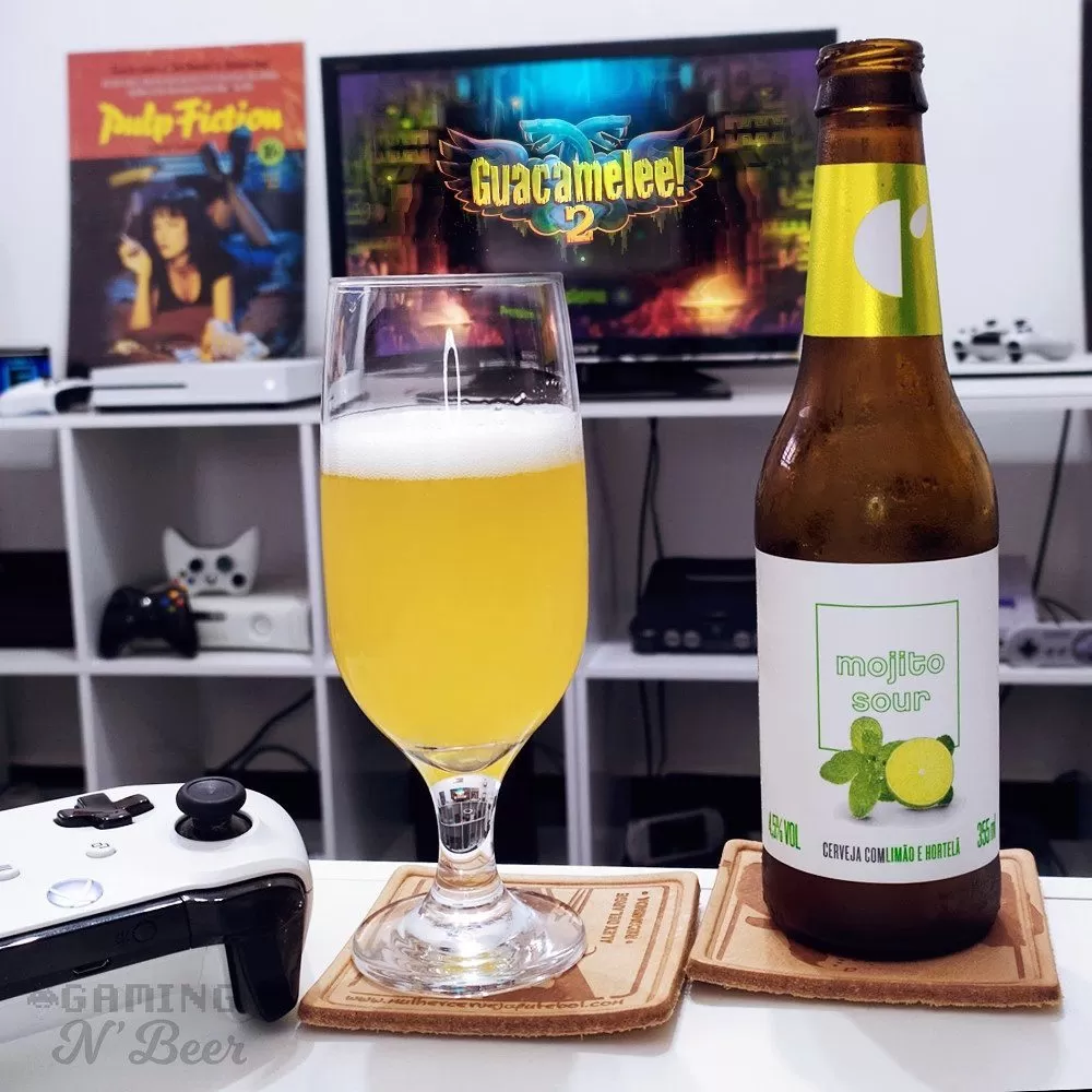 Cerveja Mojito Sour com Guacamelee 2