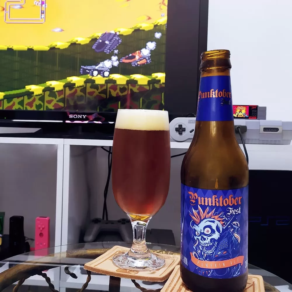 Uma experiência a cada volta - Uma Pumpkin Ale com Rock N’ Roll Racing