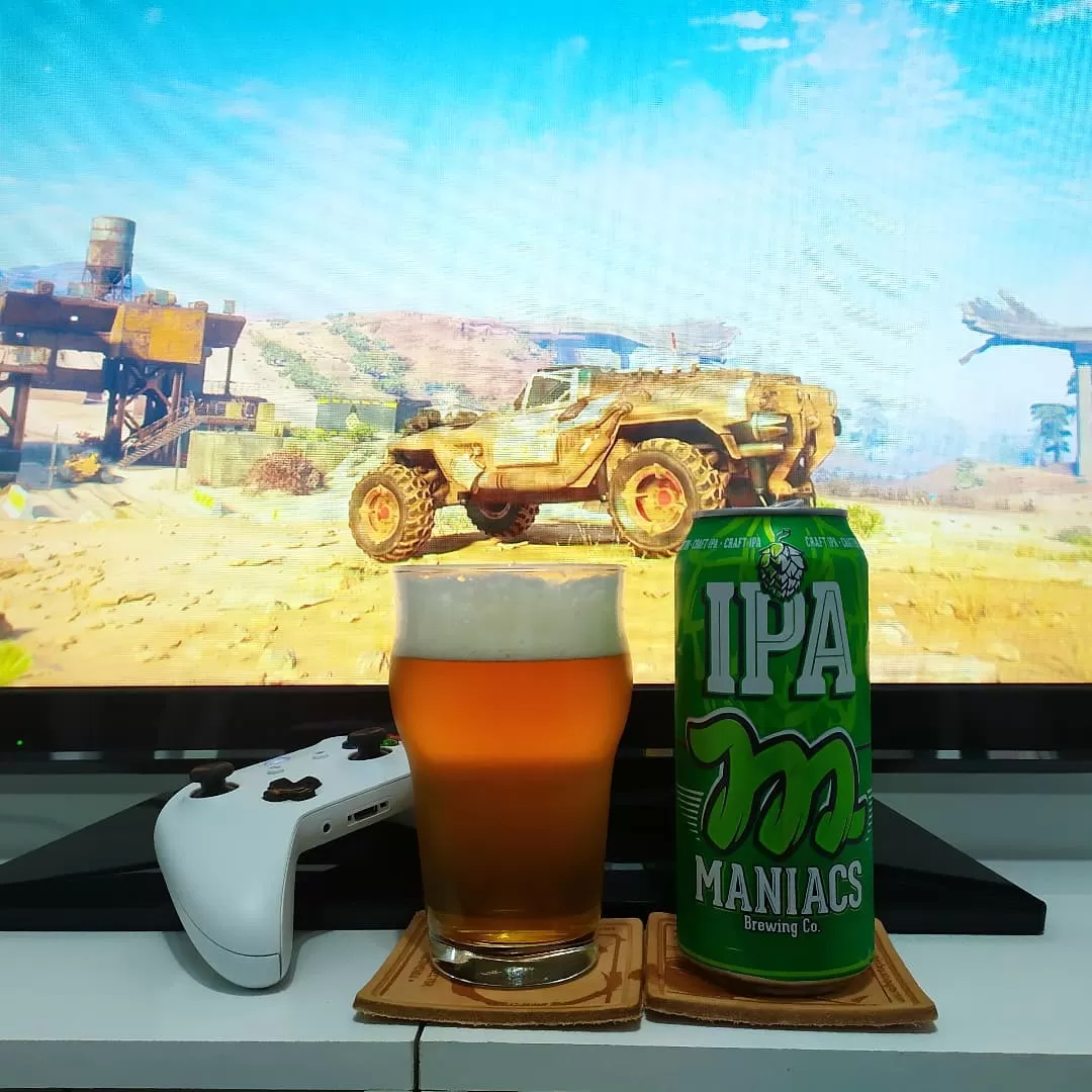 Fiquei maníaco! Maniacs IPA com Rage 2. Uma combinação explosiva.