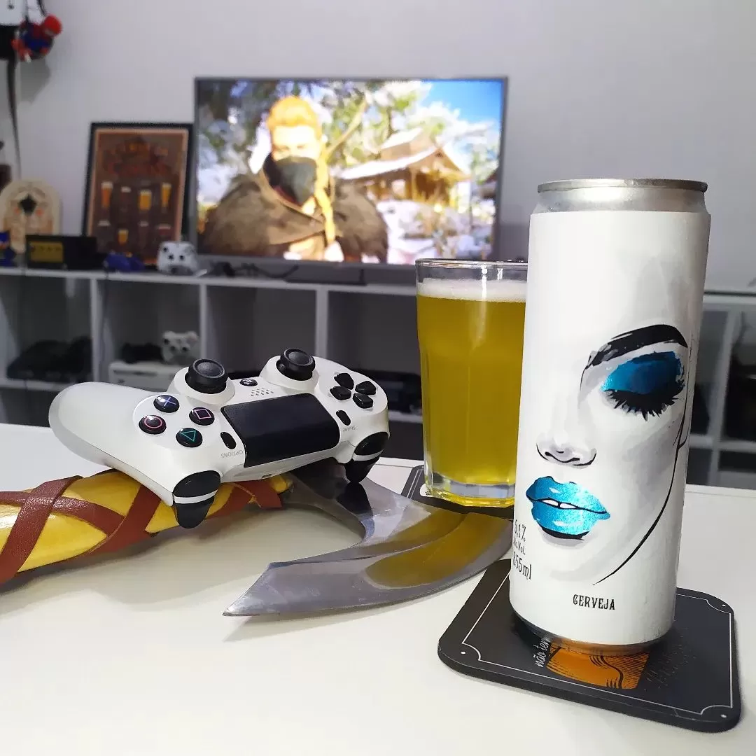 A Witbier da Cervejaria Gabrielle com Assassin’s Creed Valhalla