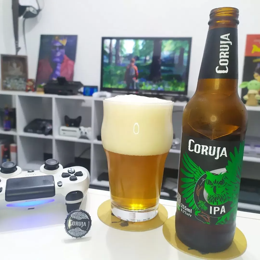 The Last of Us com a IPA da Cervejaria Coruja