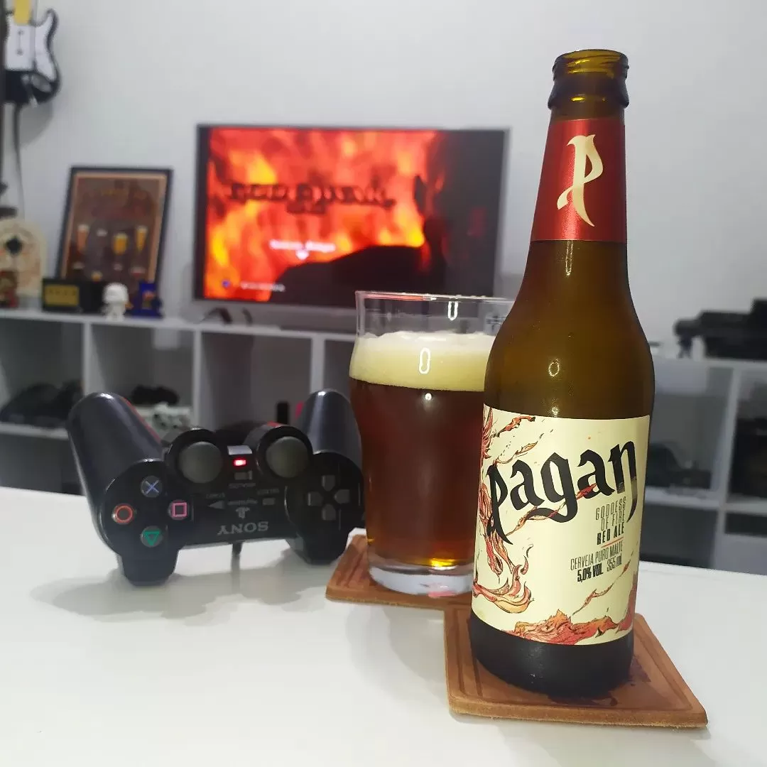 Cerveja Pagan Goddess of Fire com God of War