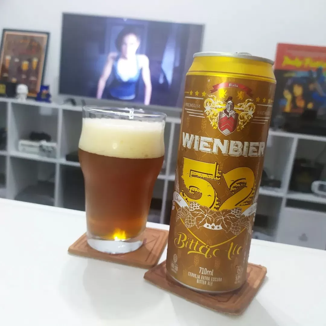 Bitter Ale da Cervejaria Wienbier com Jill Valentine da série Resident Evil