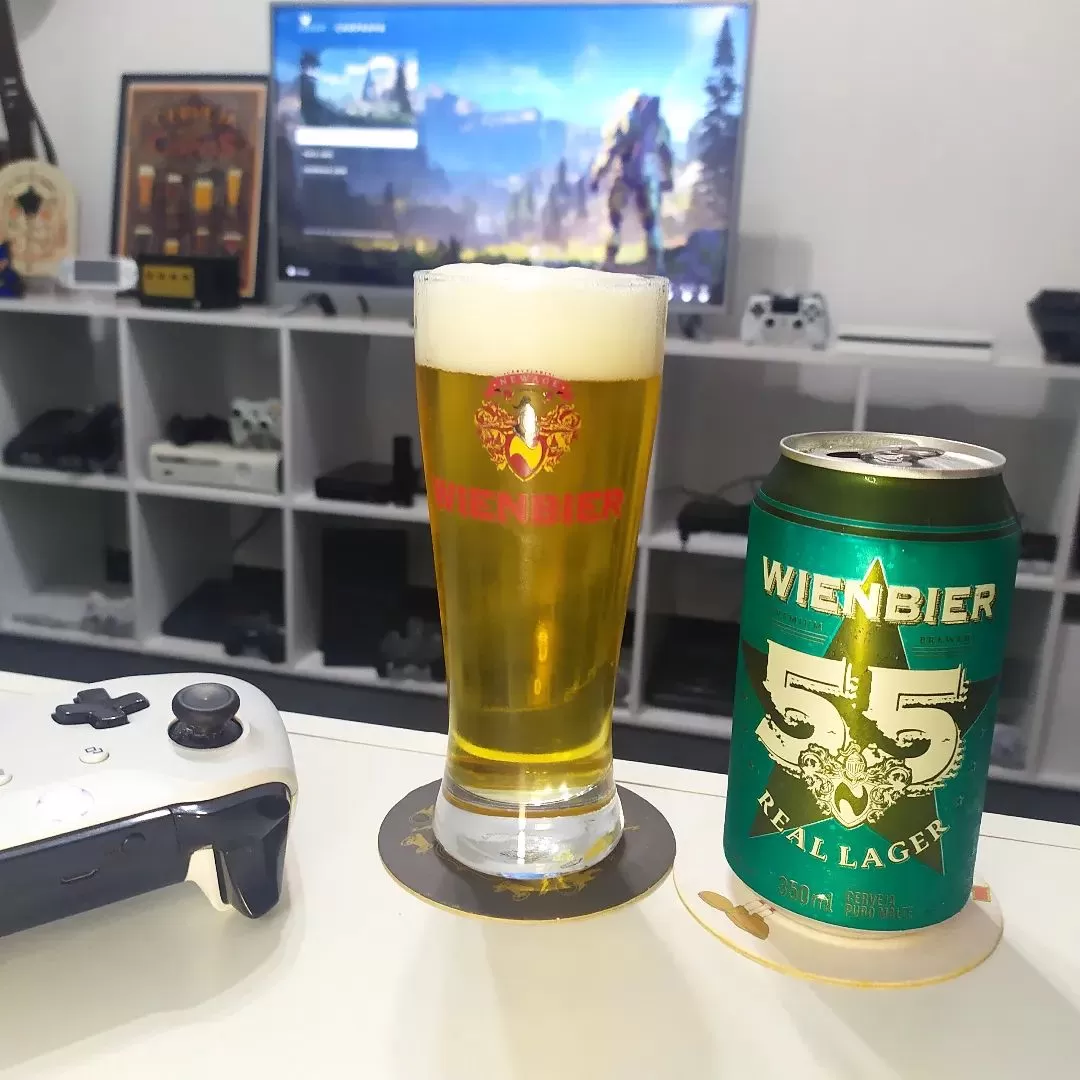 Jogando Halo Infinite com a Wienbier 55 Real Lager